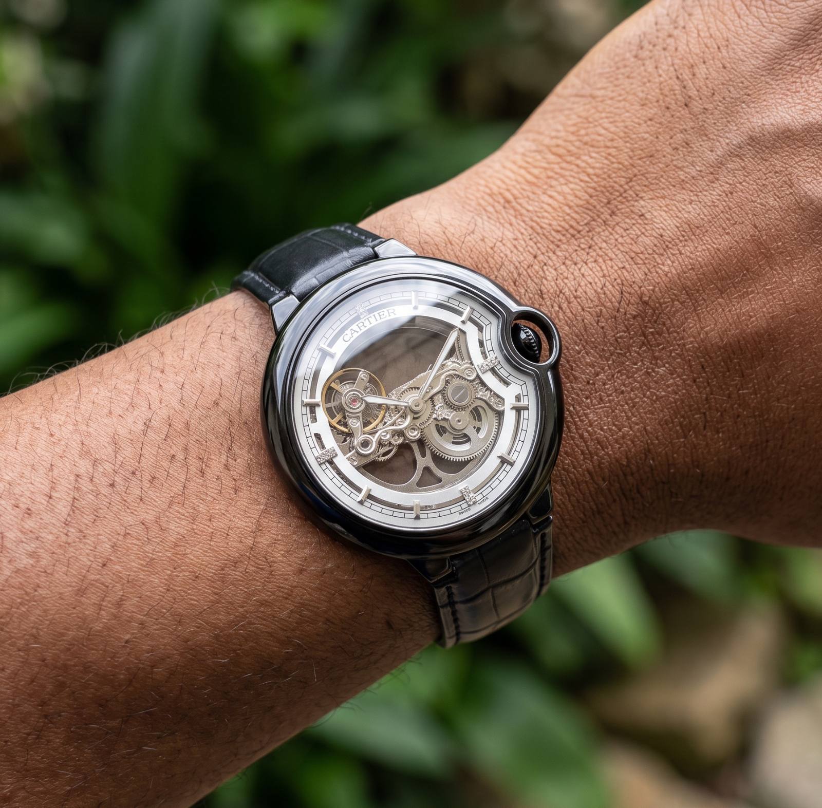 Cartier Ballon Bleu Skeleton view 2