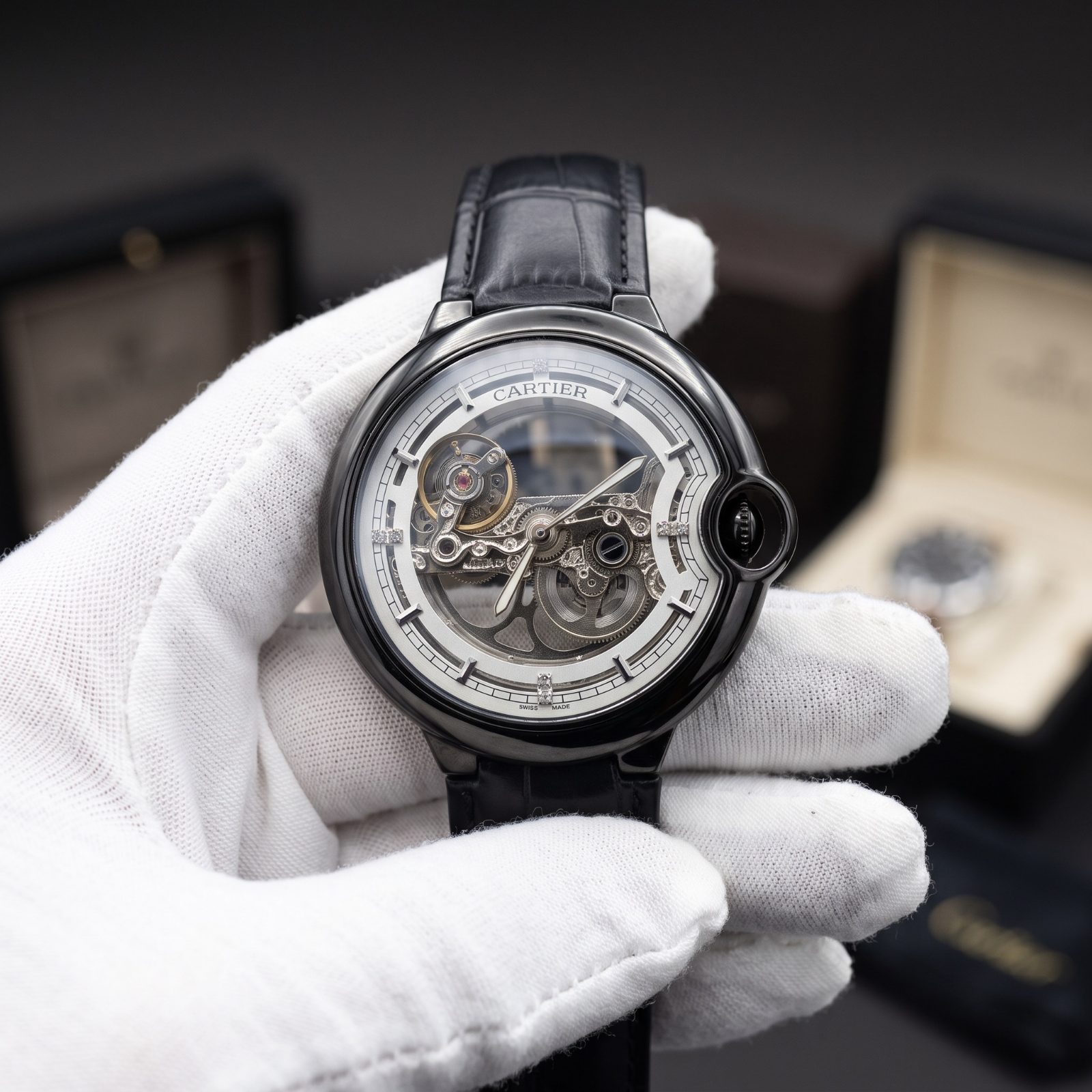 Cartier Ballon Bleu Skeleton