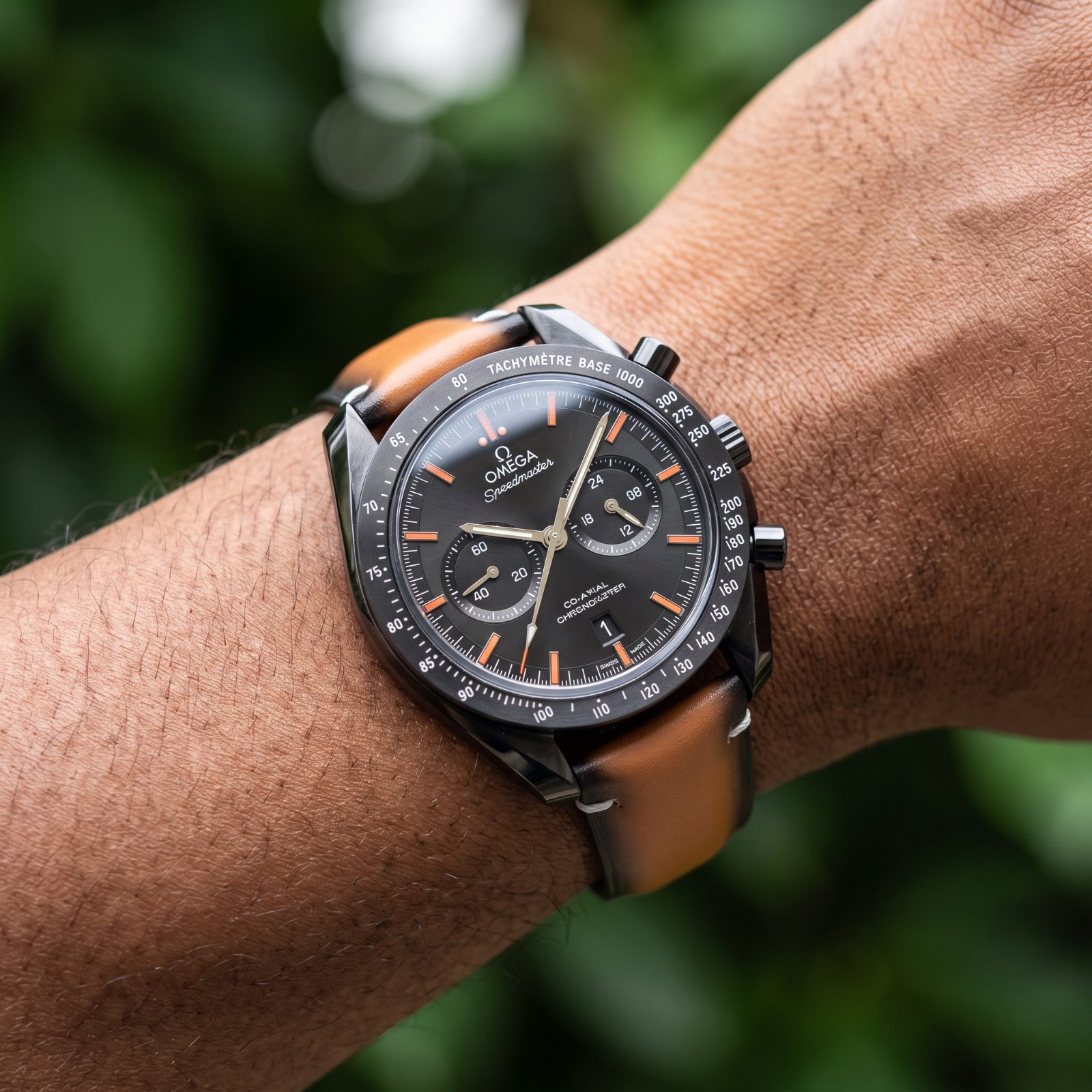Omega Speedmaster Co-Axial Chronometer view 2