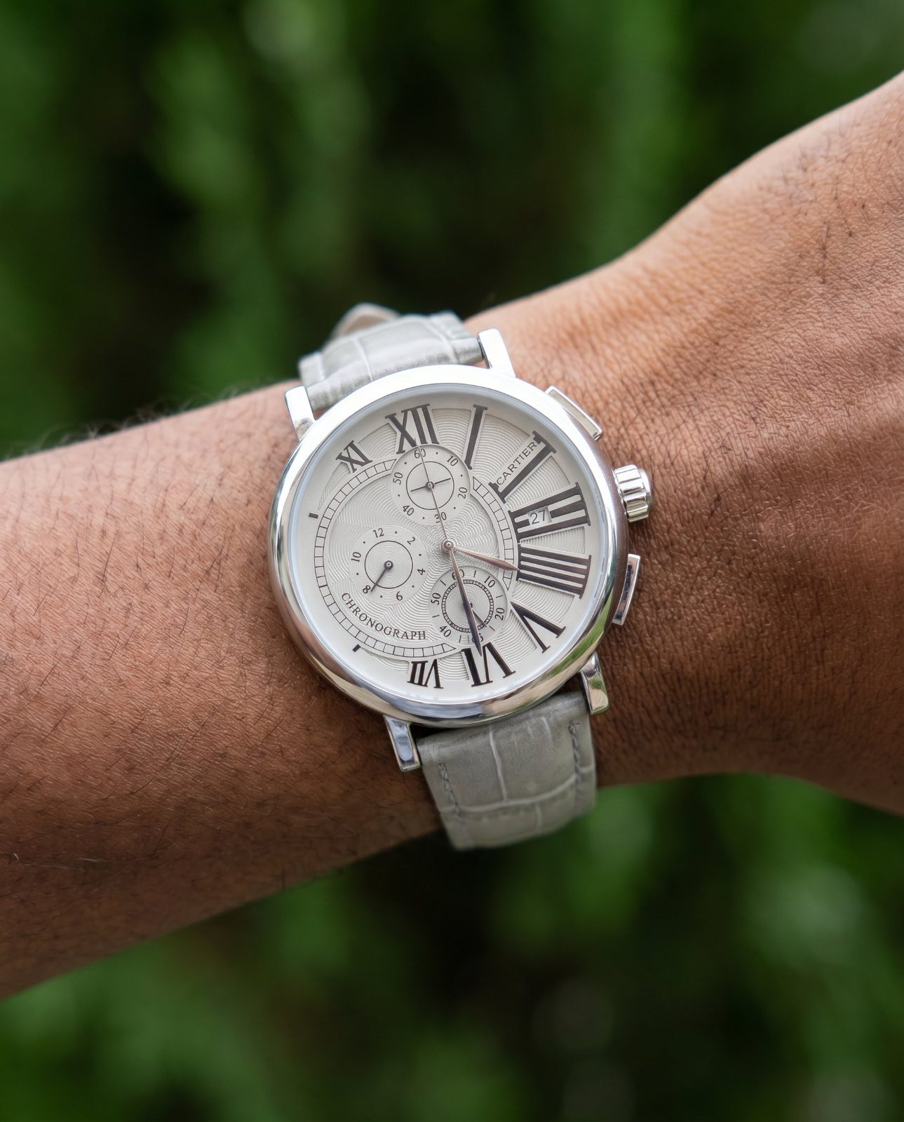 Cartier Rotonde Chronographe view 2