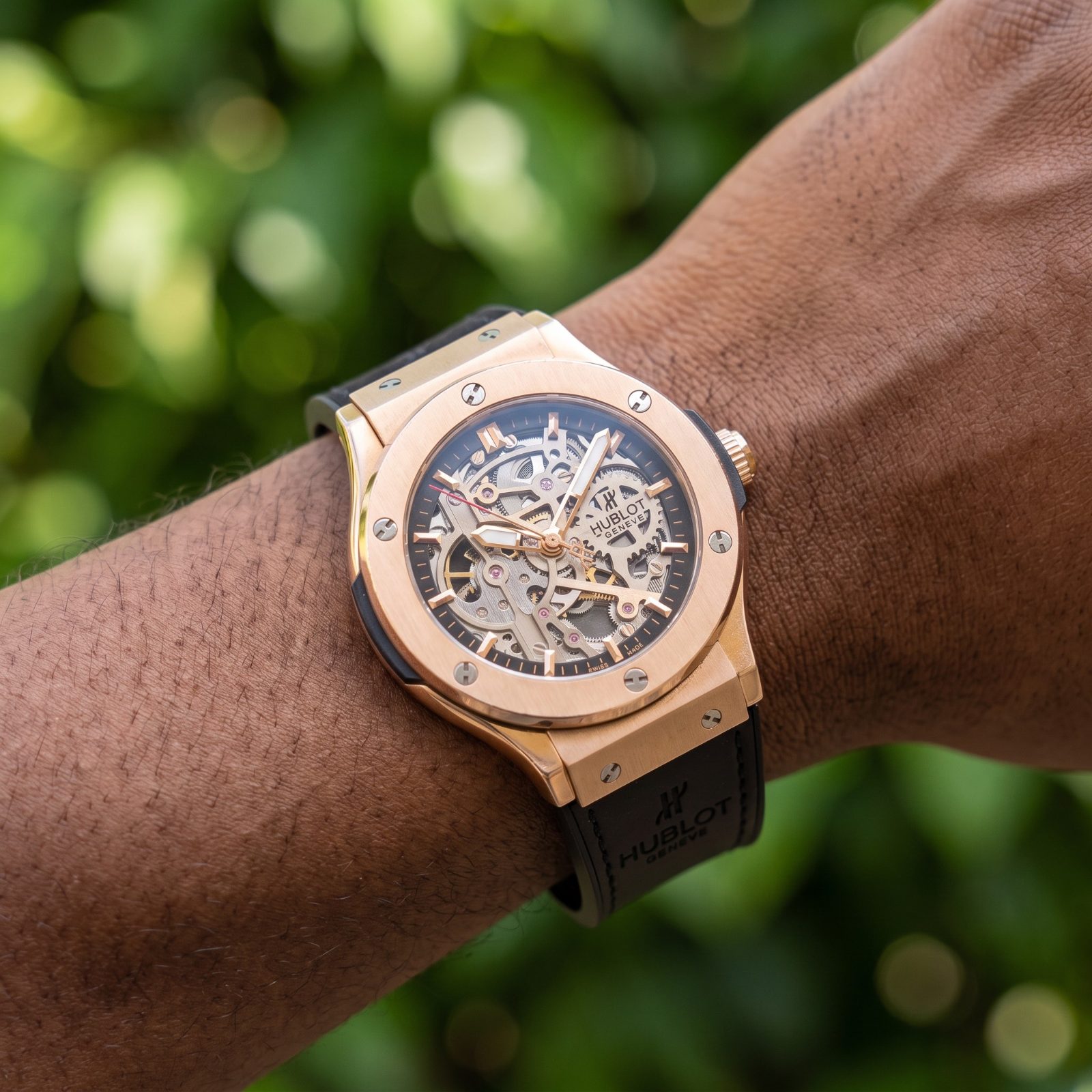 Hublot Genève Classic Fusion Skeleton view 2