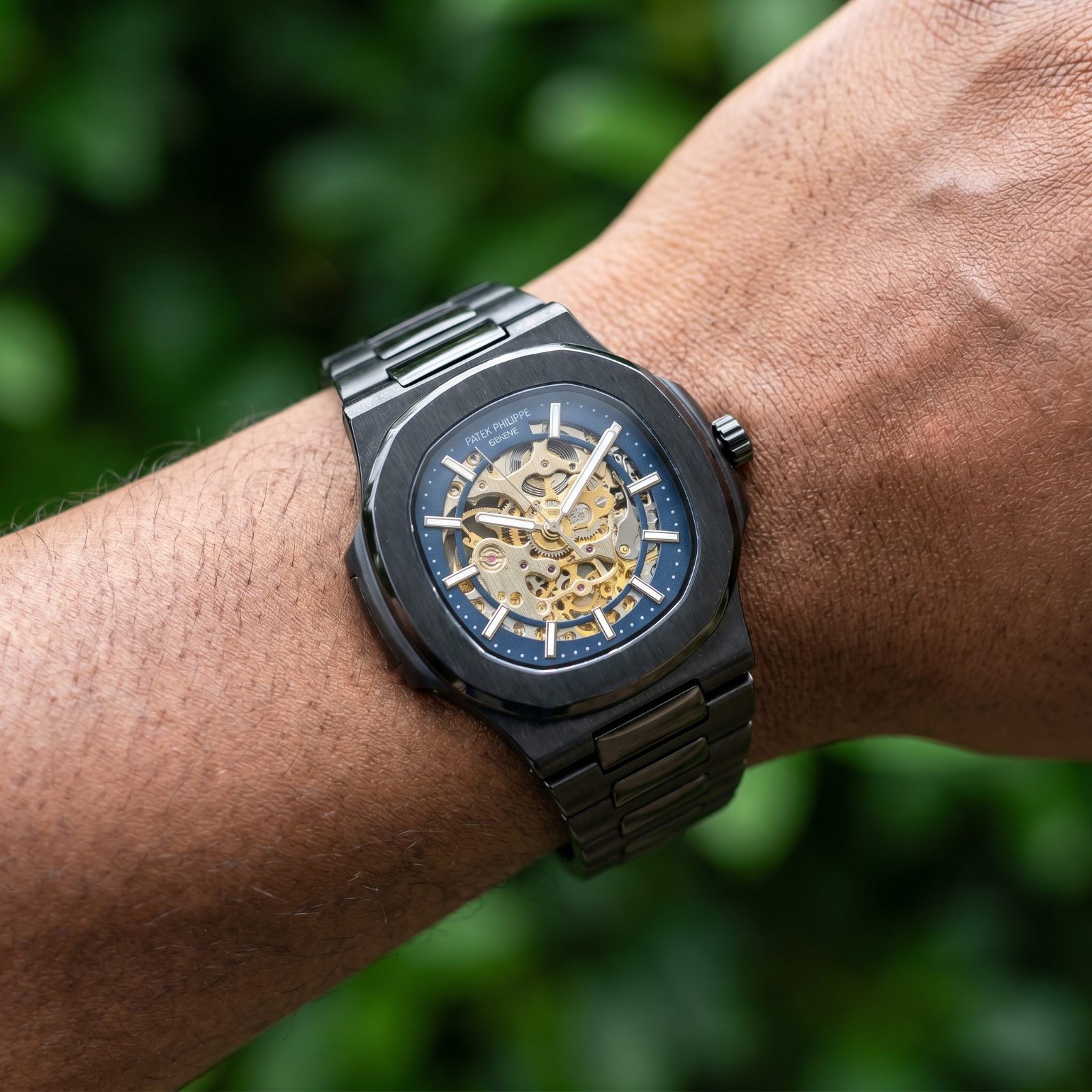 Patek Philippe Genève Skeleton view 2