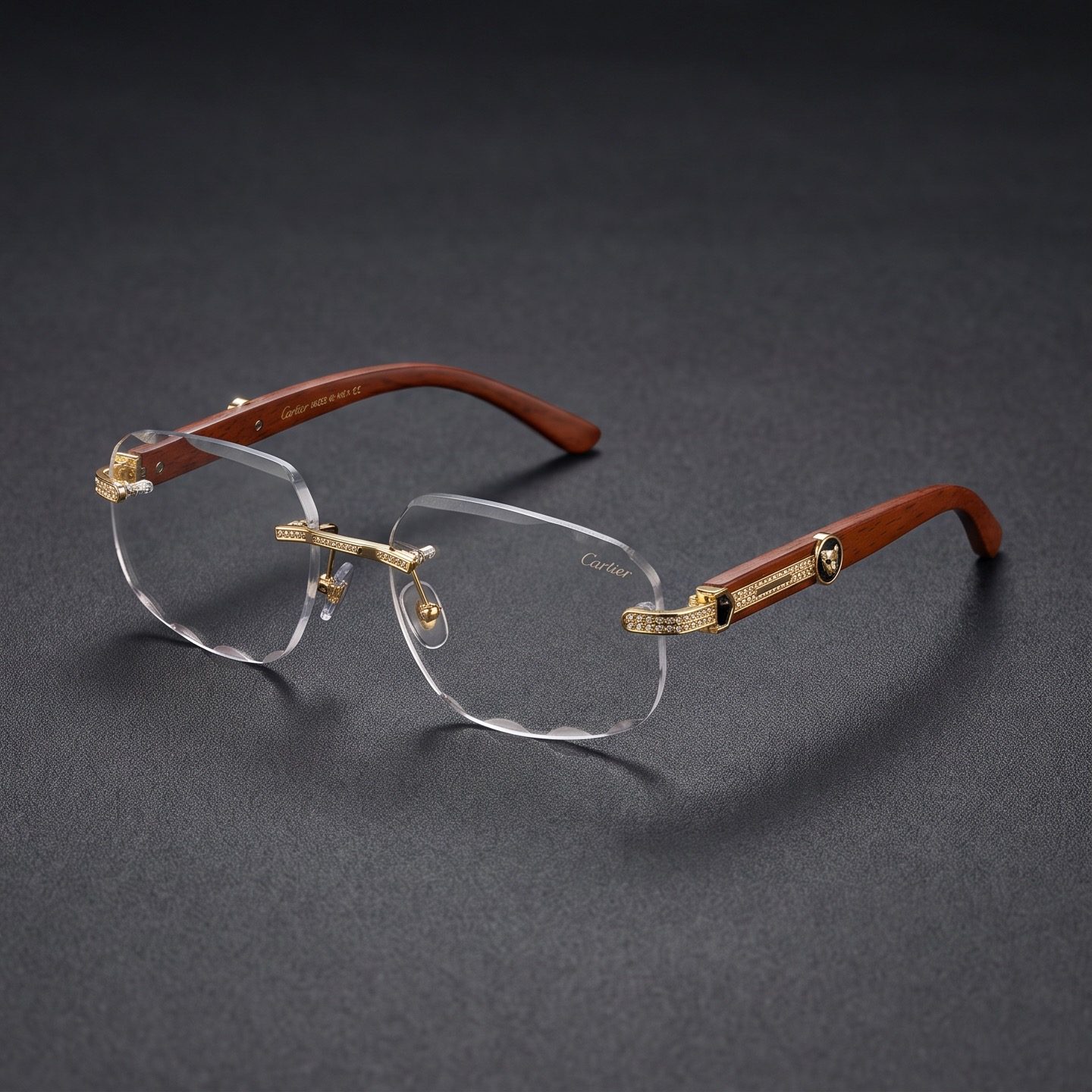 CARTIER RIMLESS view 2