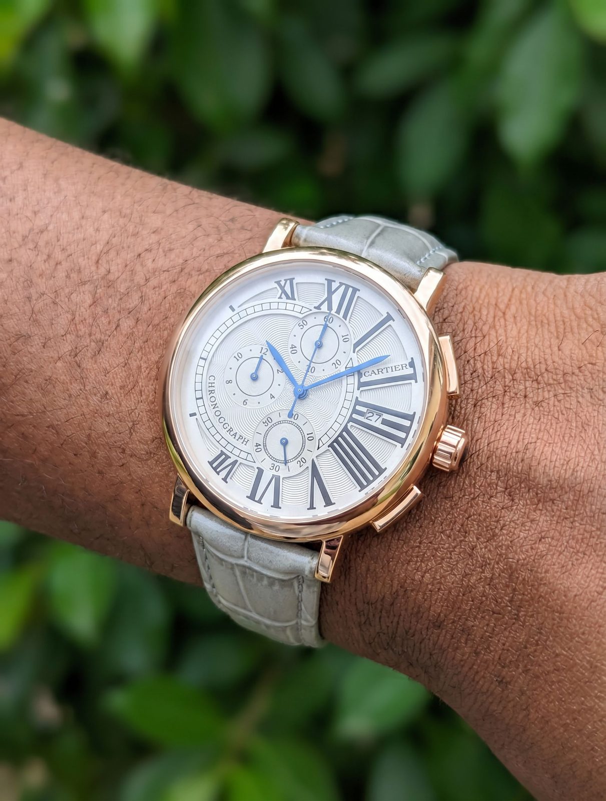 Cartier Rotonde Chronographe view 2