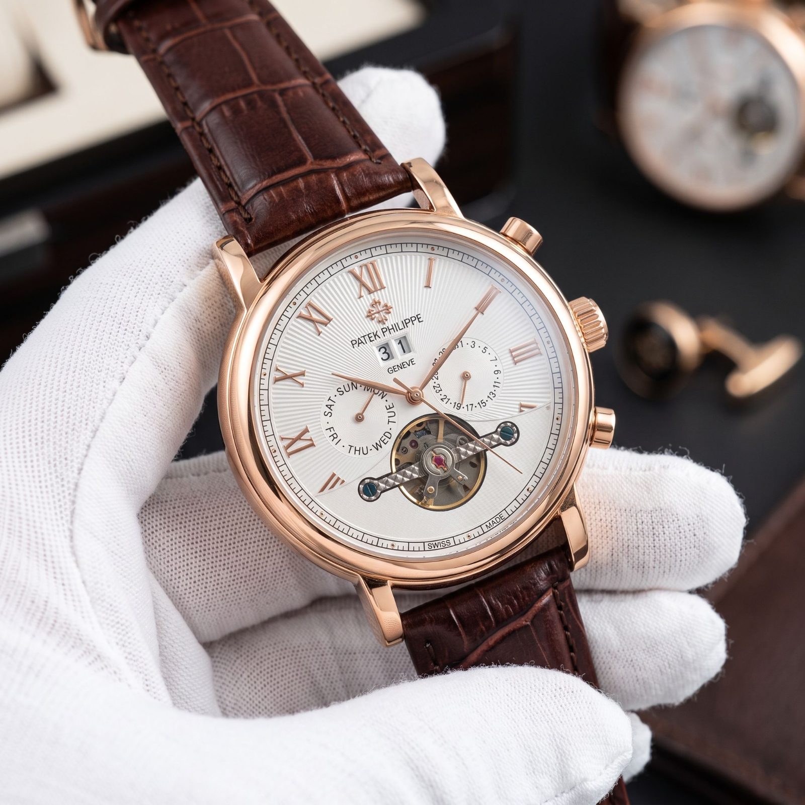 Patek Philippe Geneve Tourbillon Day-Date