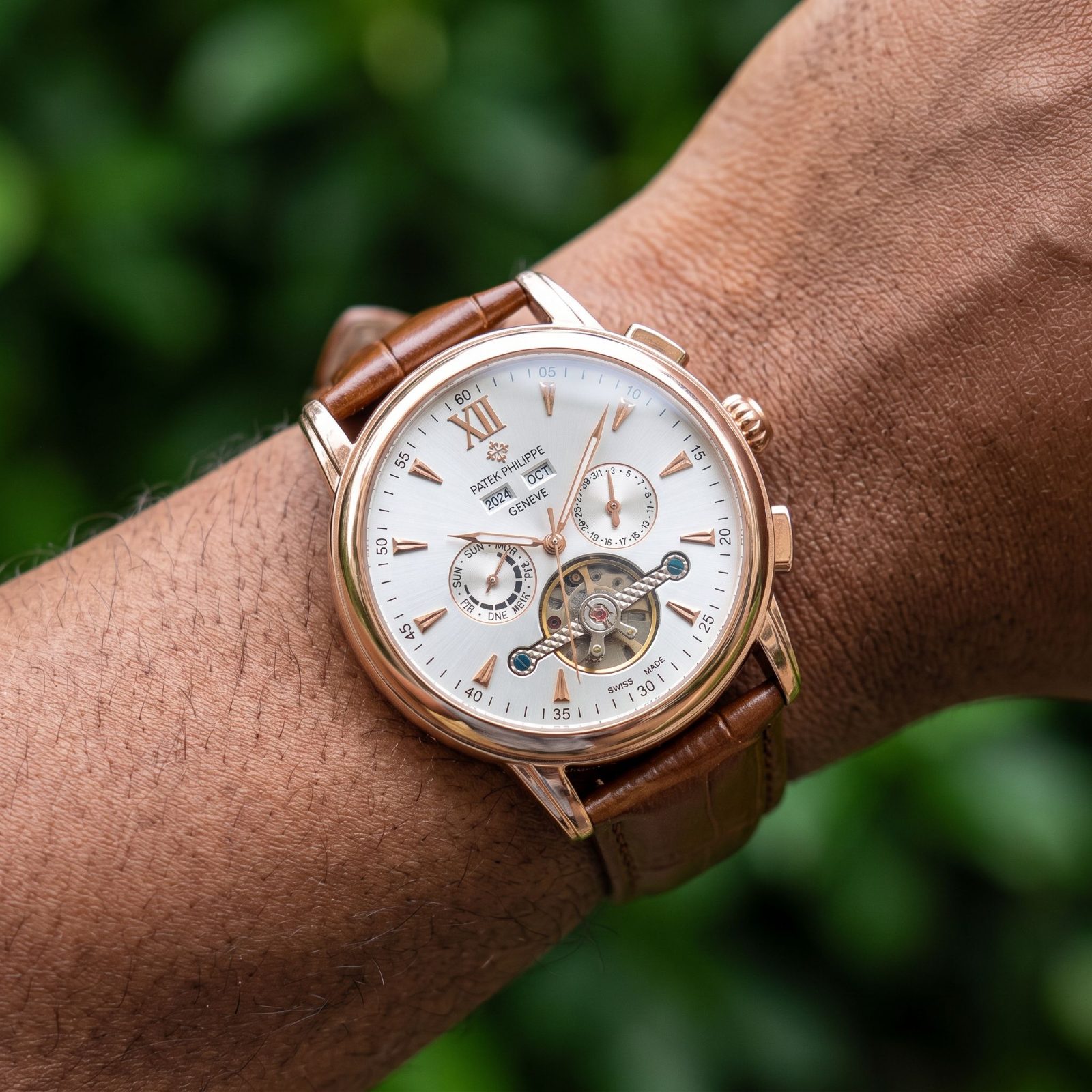 Patek Philippe Geneve Tourbillon Day-Date (copy) view 2