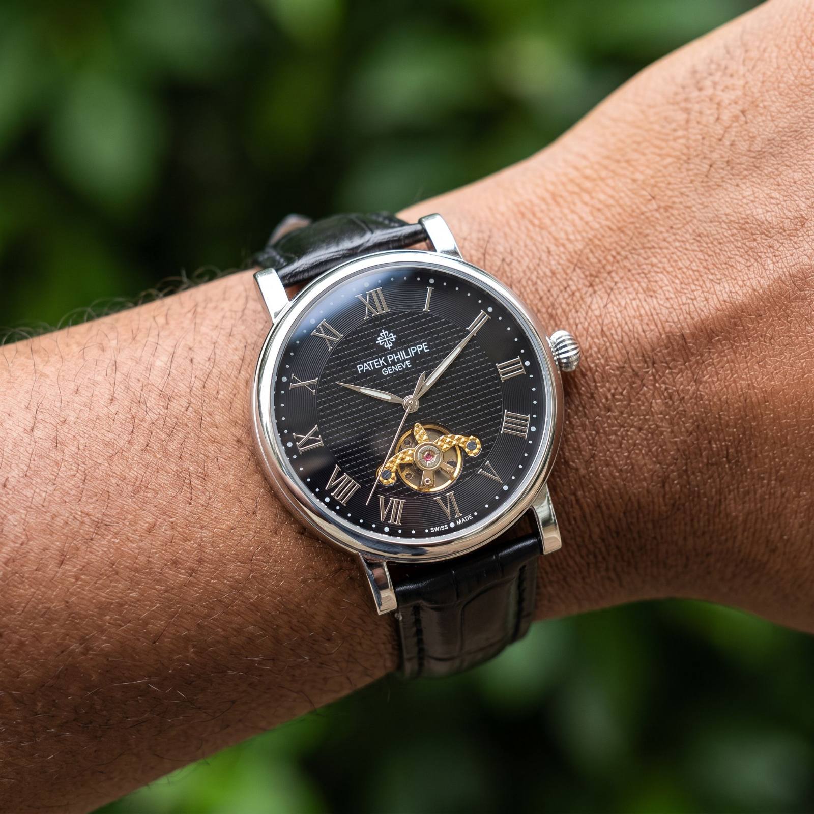 Patek Philippe Genève Open-Heart Dress Watch view 2