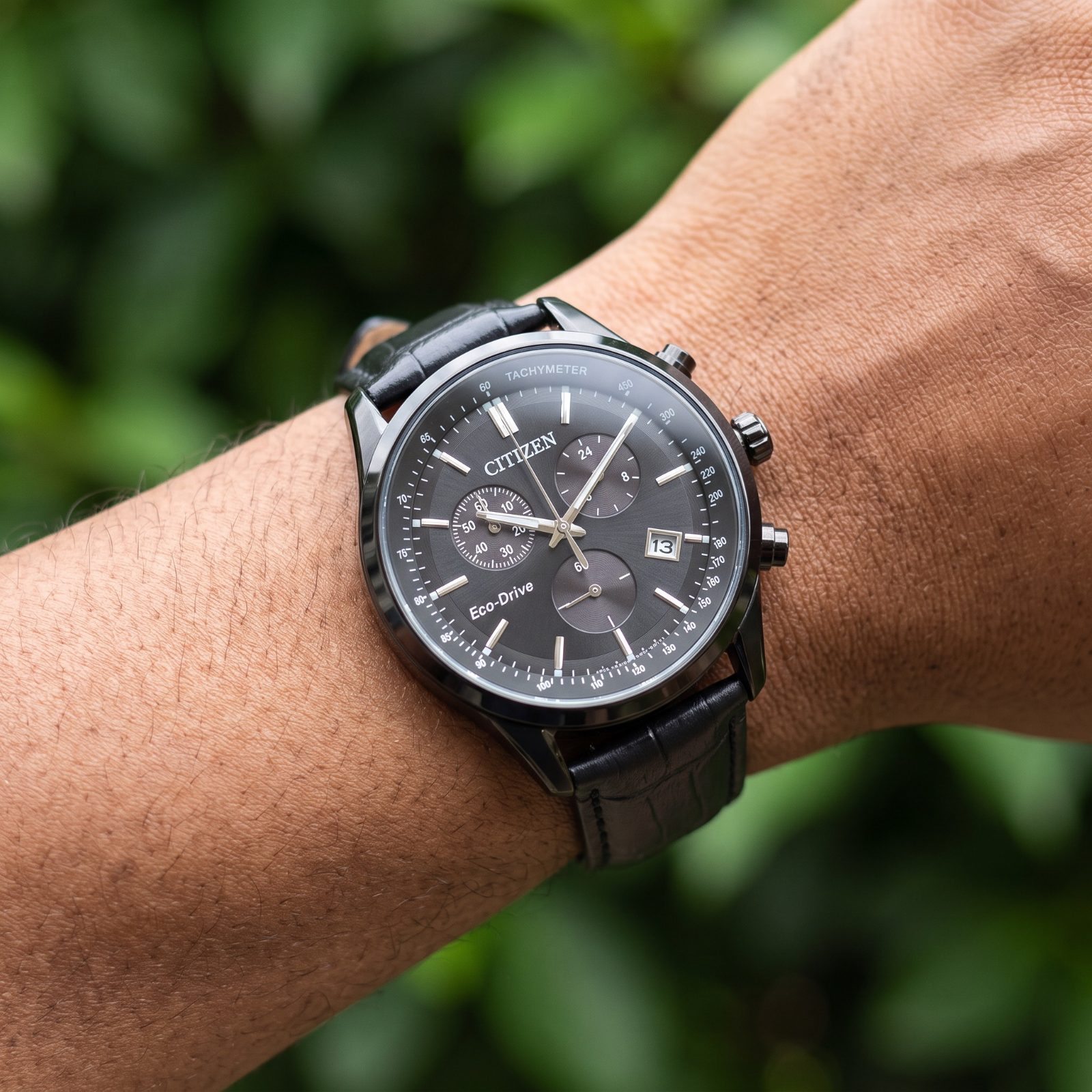 Citizen Eco-Drive Chronograph Black view 2