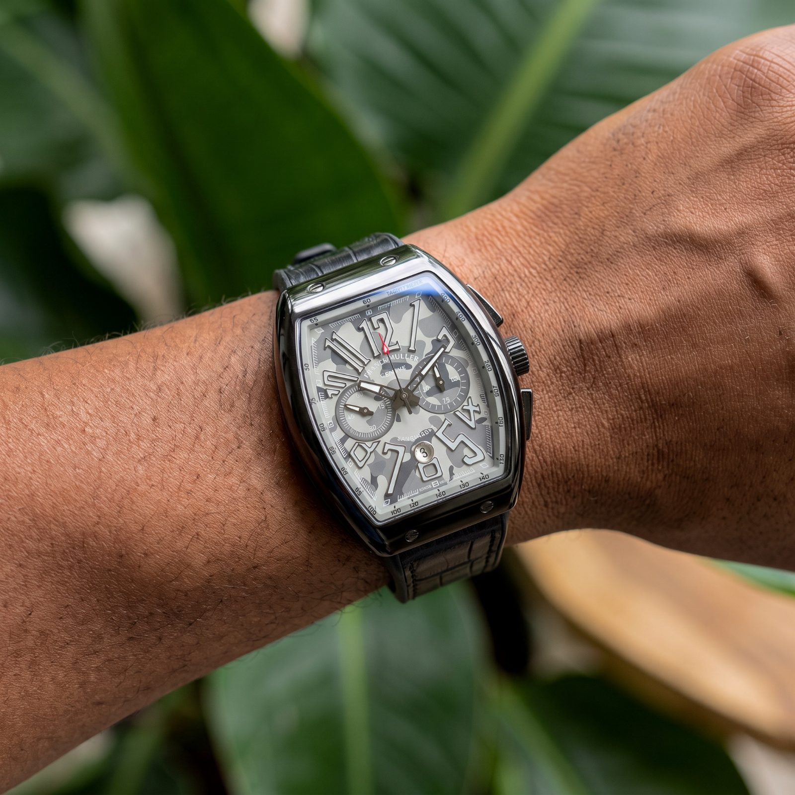Franck Muller Vanguard Chronograph Camouflage view 2