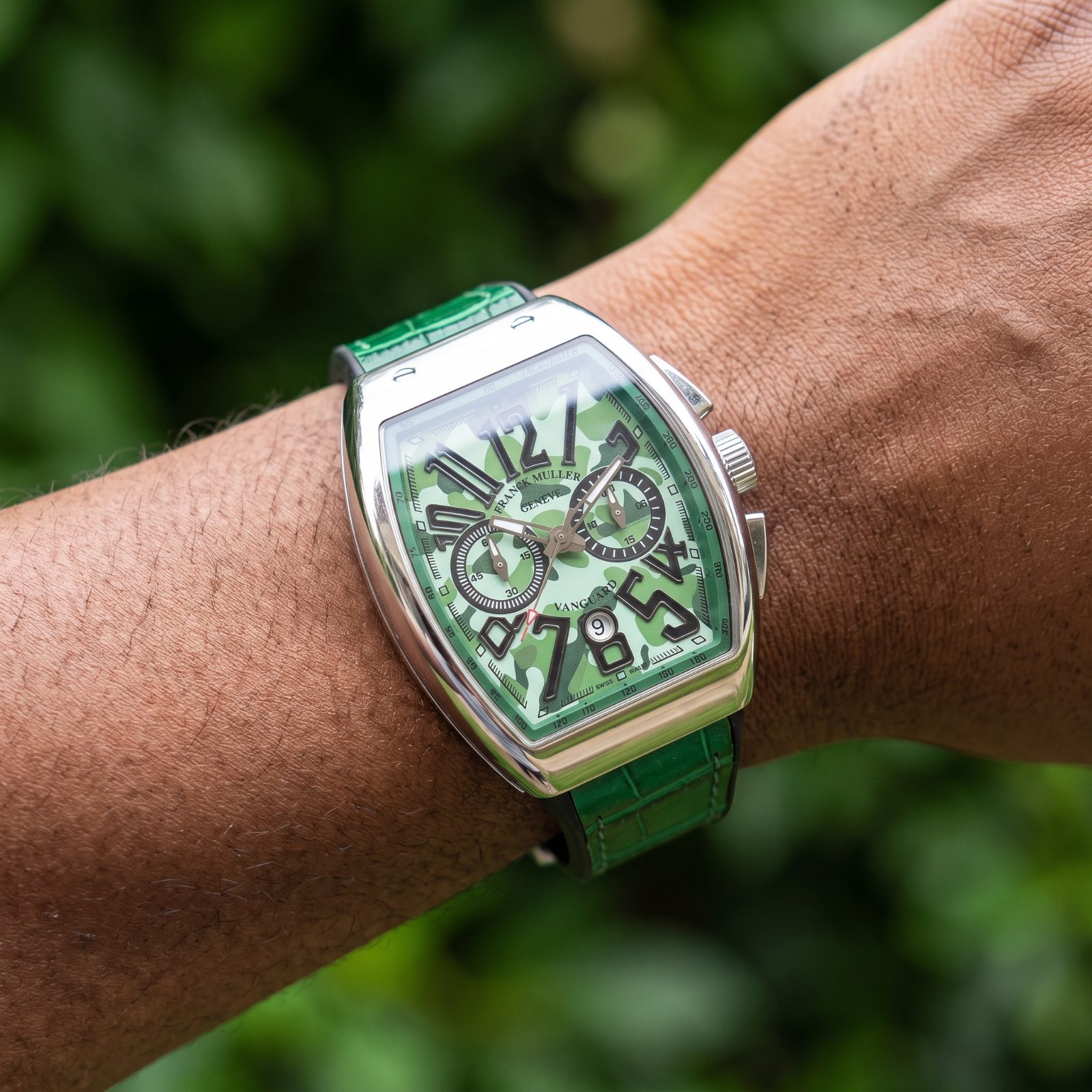 Franck Muller Vanguard Chronograph Camouflage view 2