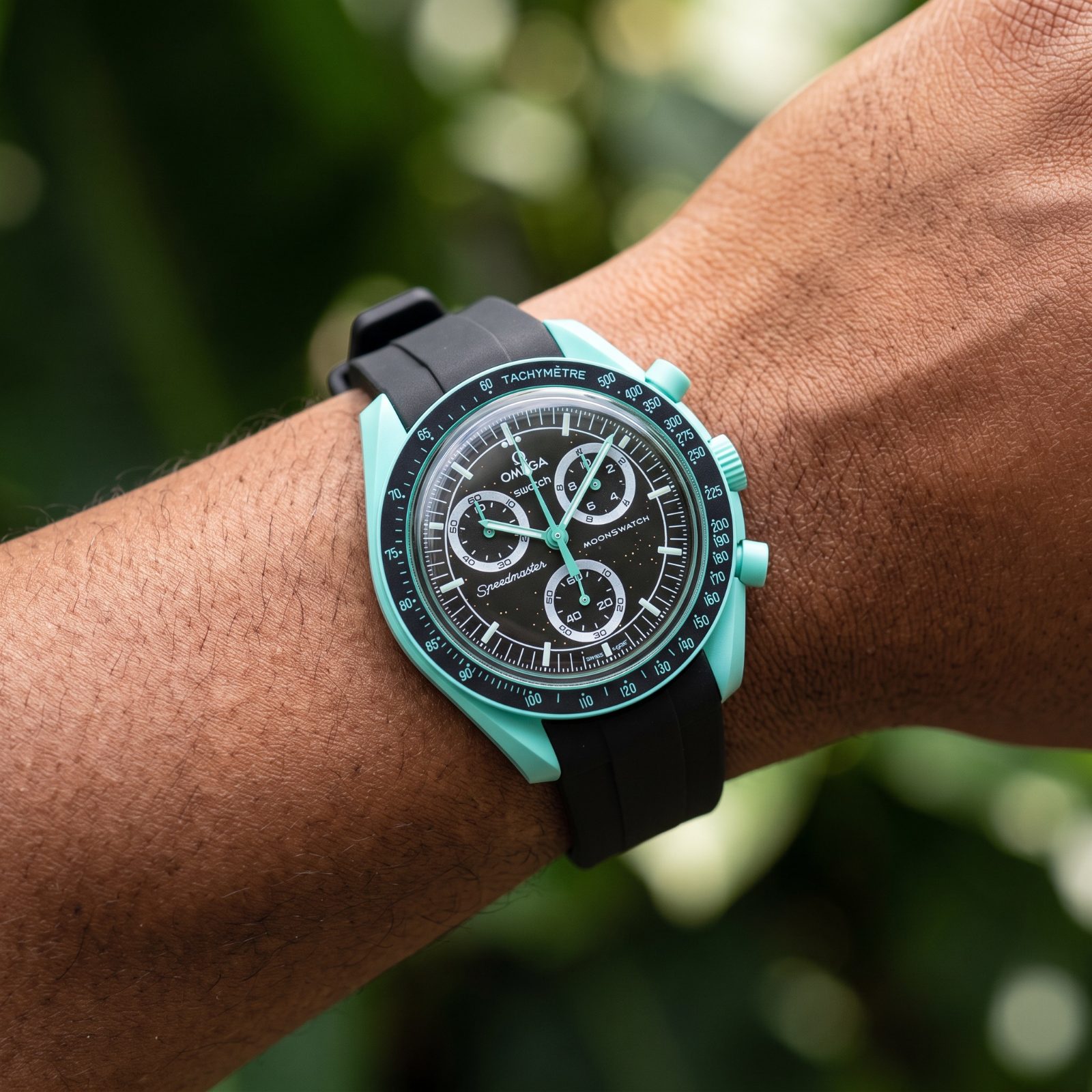 Omega x Swatch MoonSwatch Mission to Uranus Speedmaster view 2