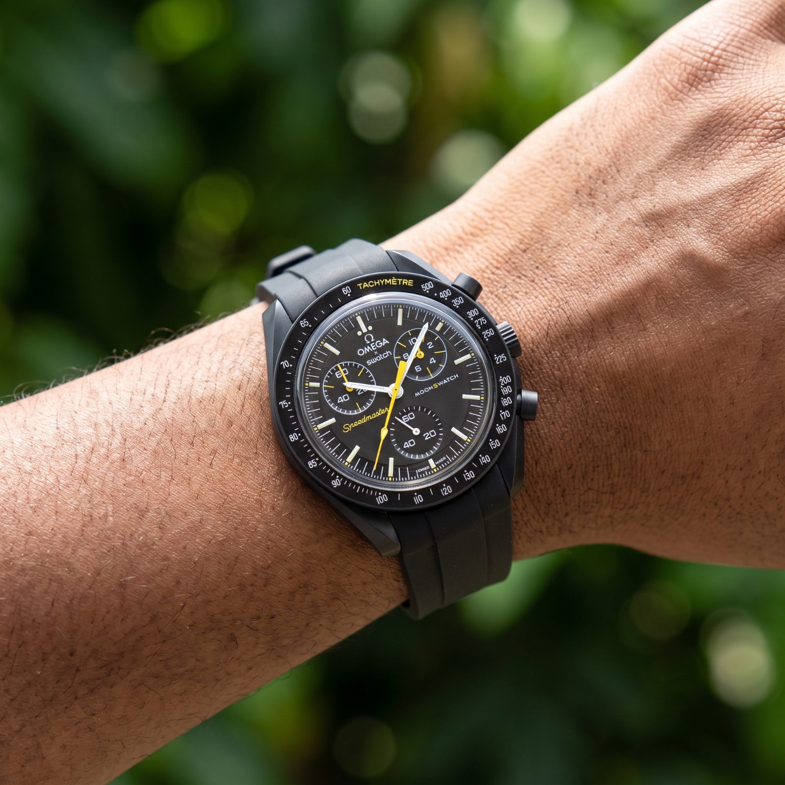 Omega x Swatch MoonSwatch Speedmaster view 2