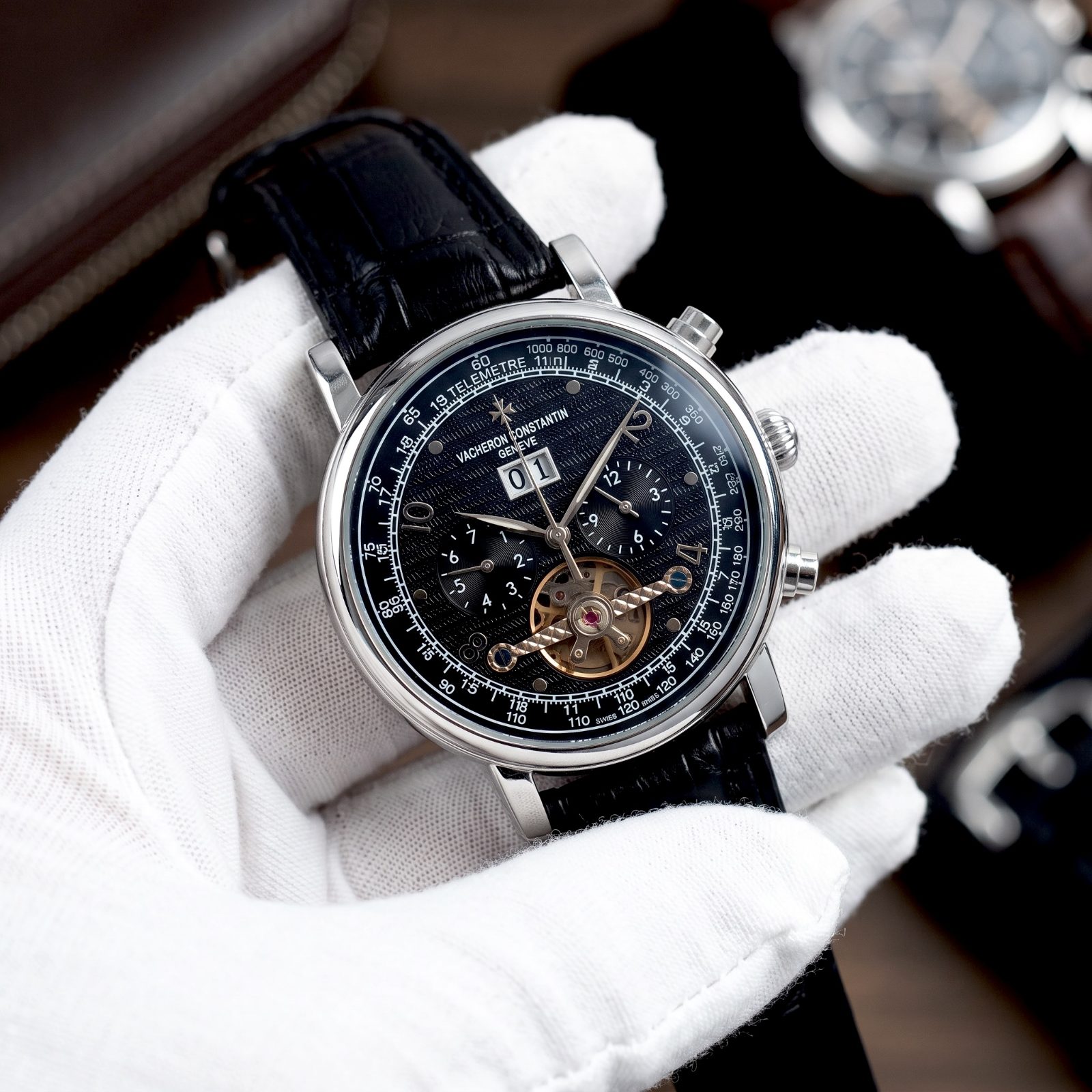 Vacheron Constantin Genève Tourbillon Chronograph view 1