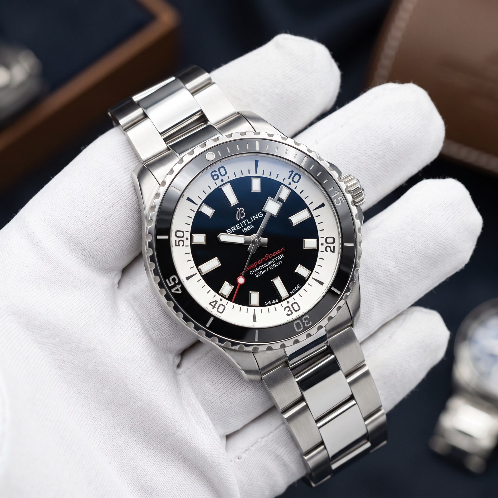 Breitling SuperOcean Chronometer 300m view 1