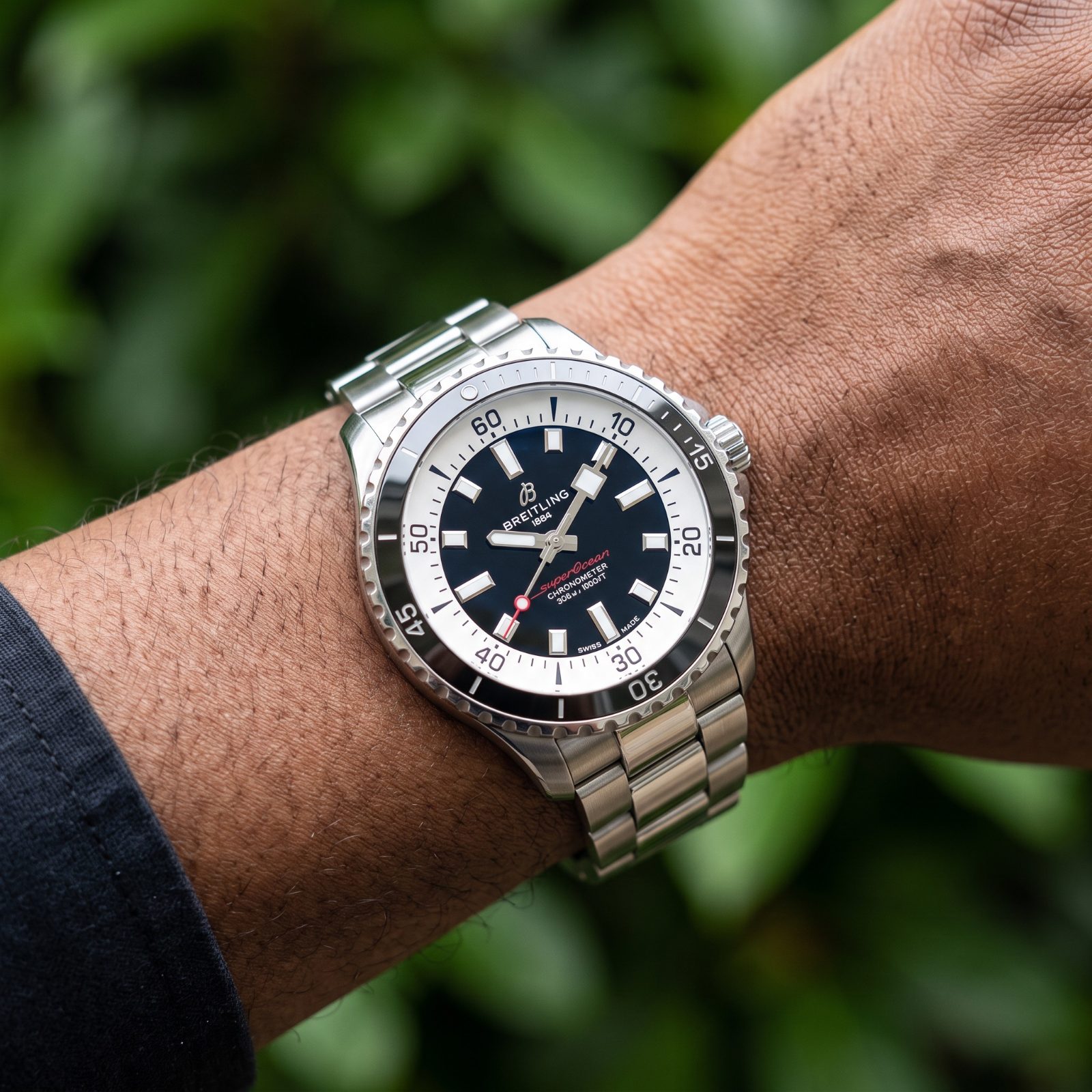 Breitling SuperOcean Chronometer 300m view 2