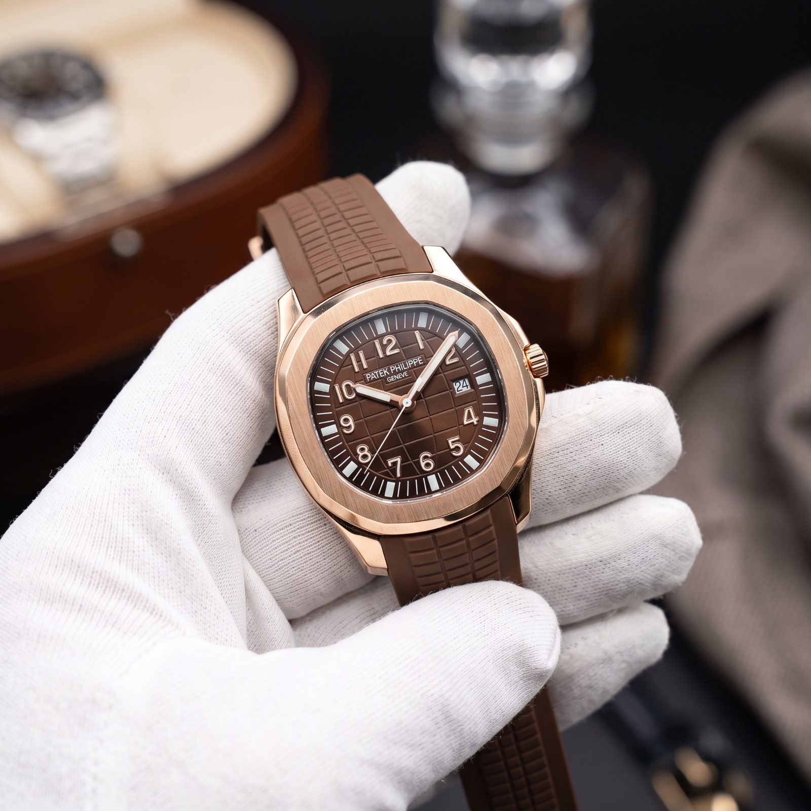 Patek Philippe Aquanaut view 1