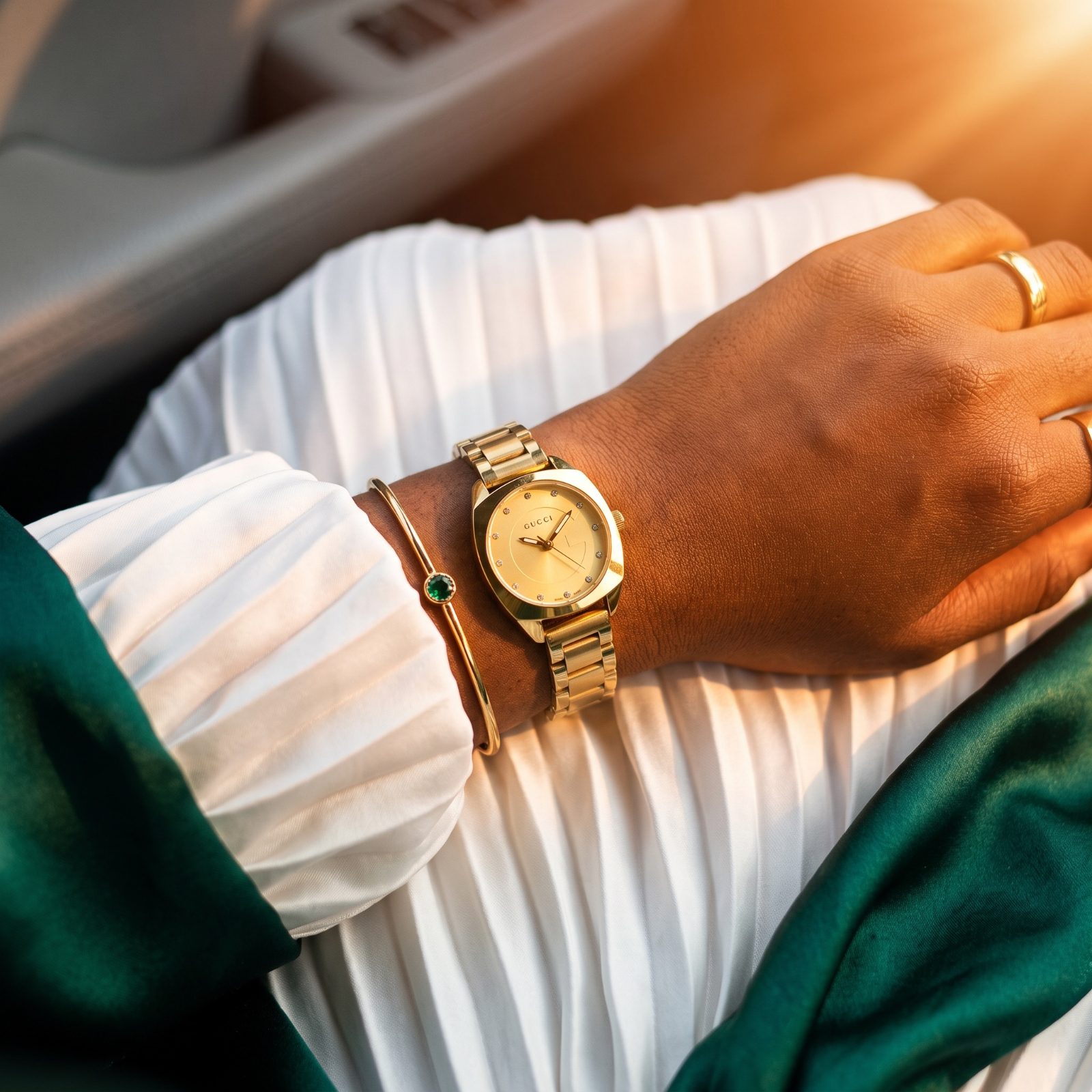Gucci GG2570 Gold-Tone Watch view 2