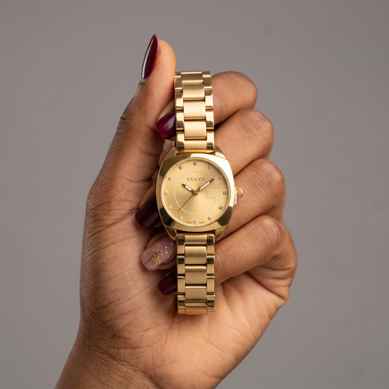 Gucci GG2570 Gold-Tone Watch