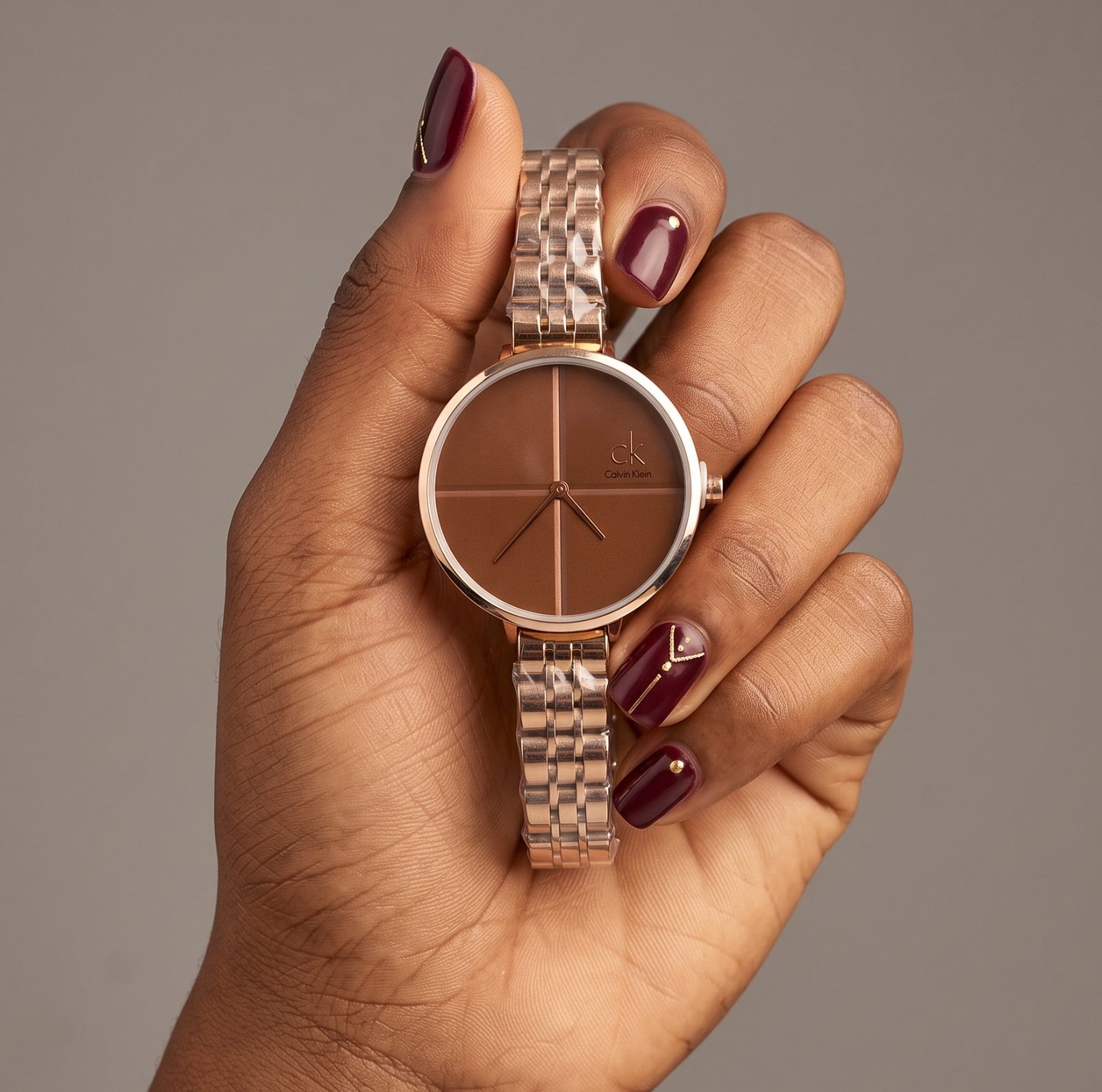 Calvin Klein Rose Gold-Tone Bracelet Watch view 1