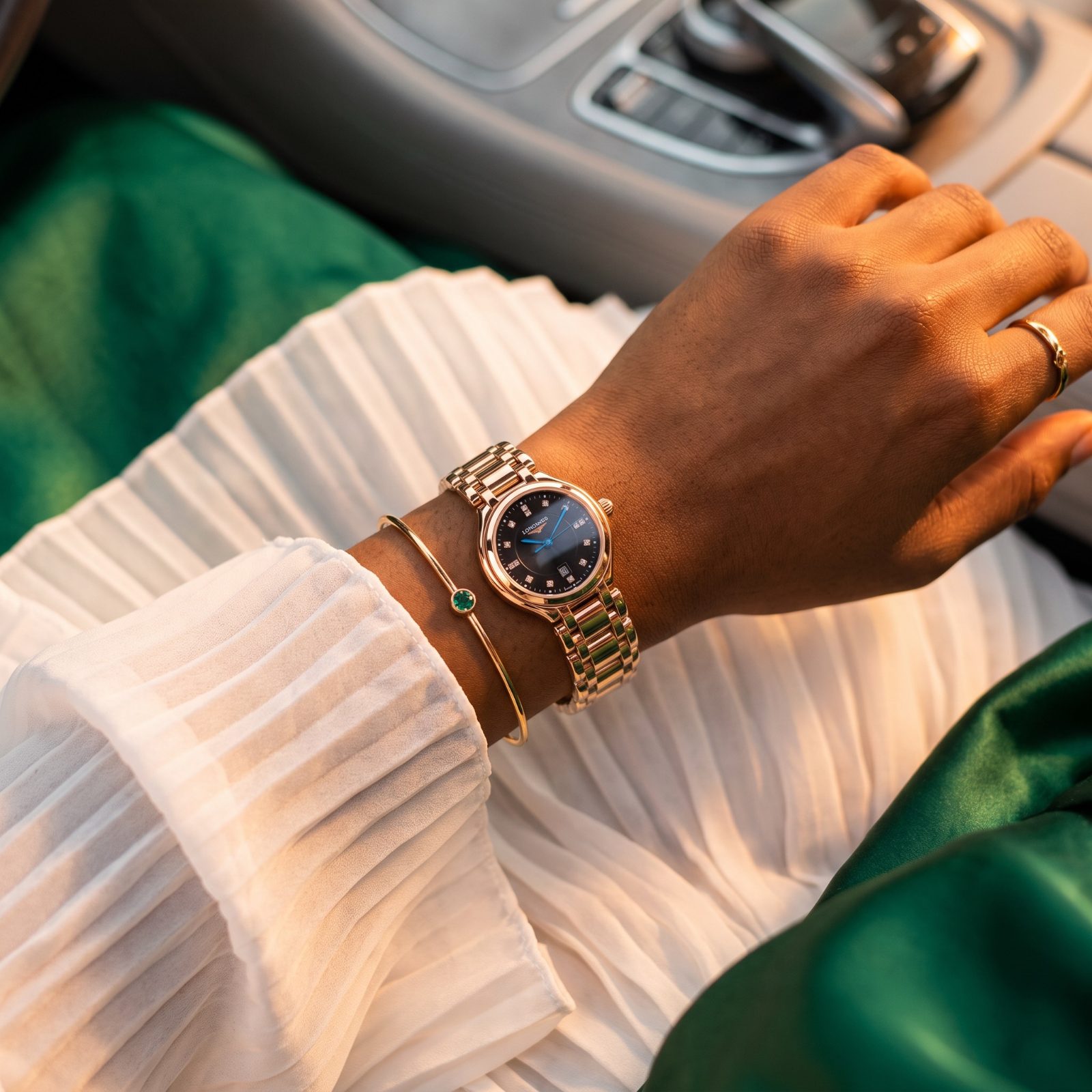 Longines Rose Gold-Tone Bracelet Watch view 2