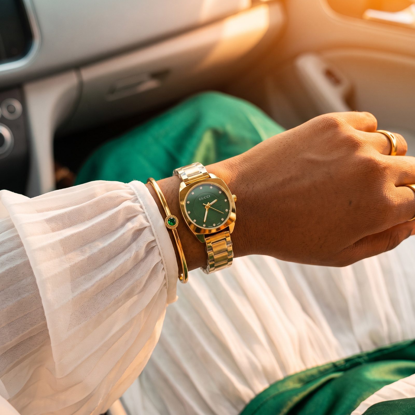 Gucci GG2570 Gold-Tone Watch view 2