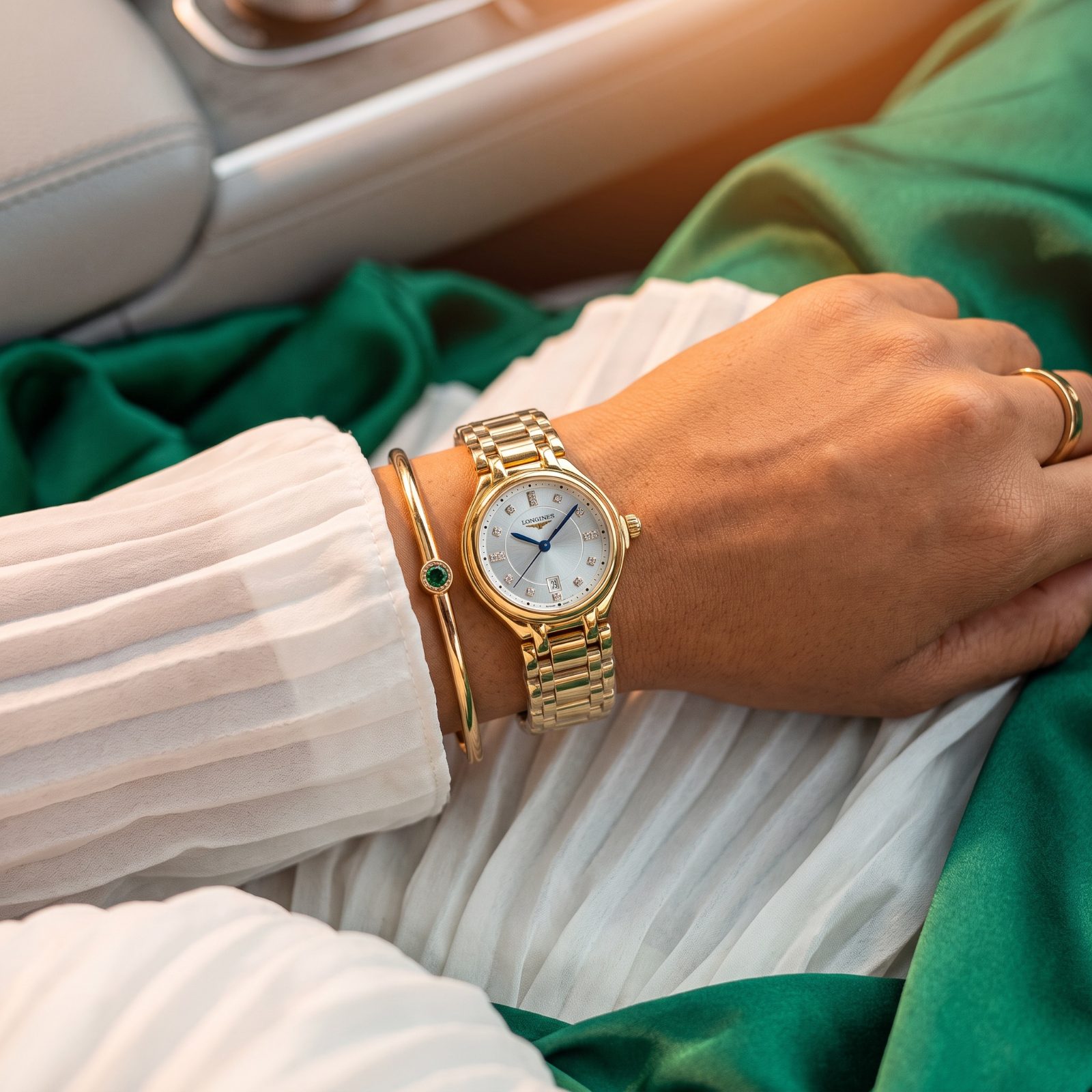 Longines Gold-Tone Bracelet Watch view 2