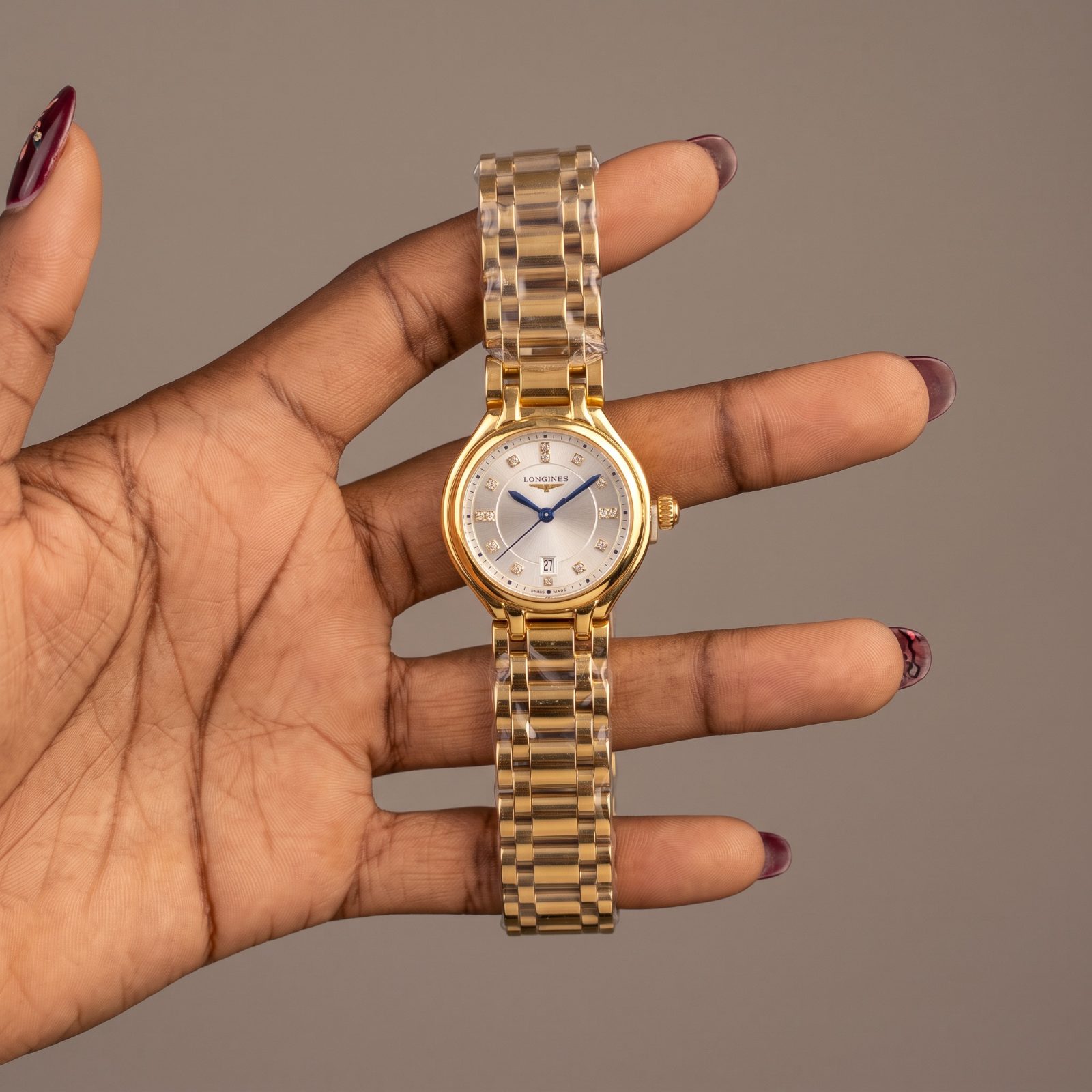 Longines Gold-Tone Bracelet Watch