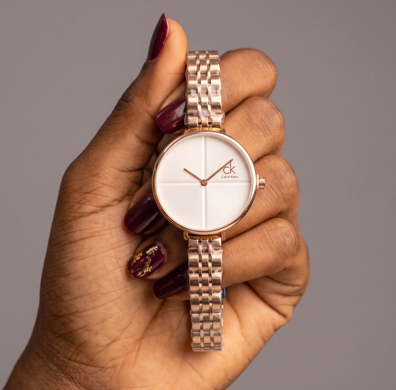 Calvin Klein Rose Gold-Tone Bracelet Watch view 1