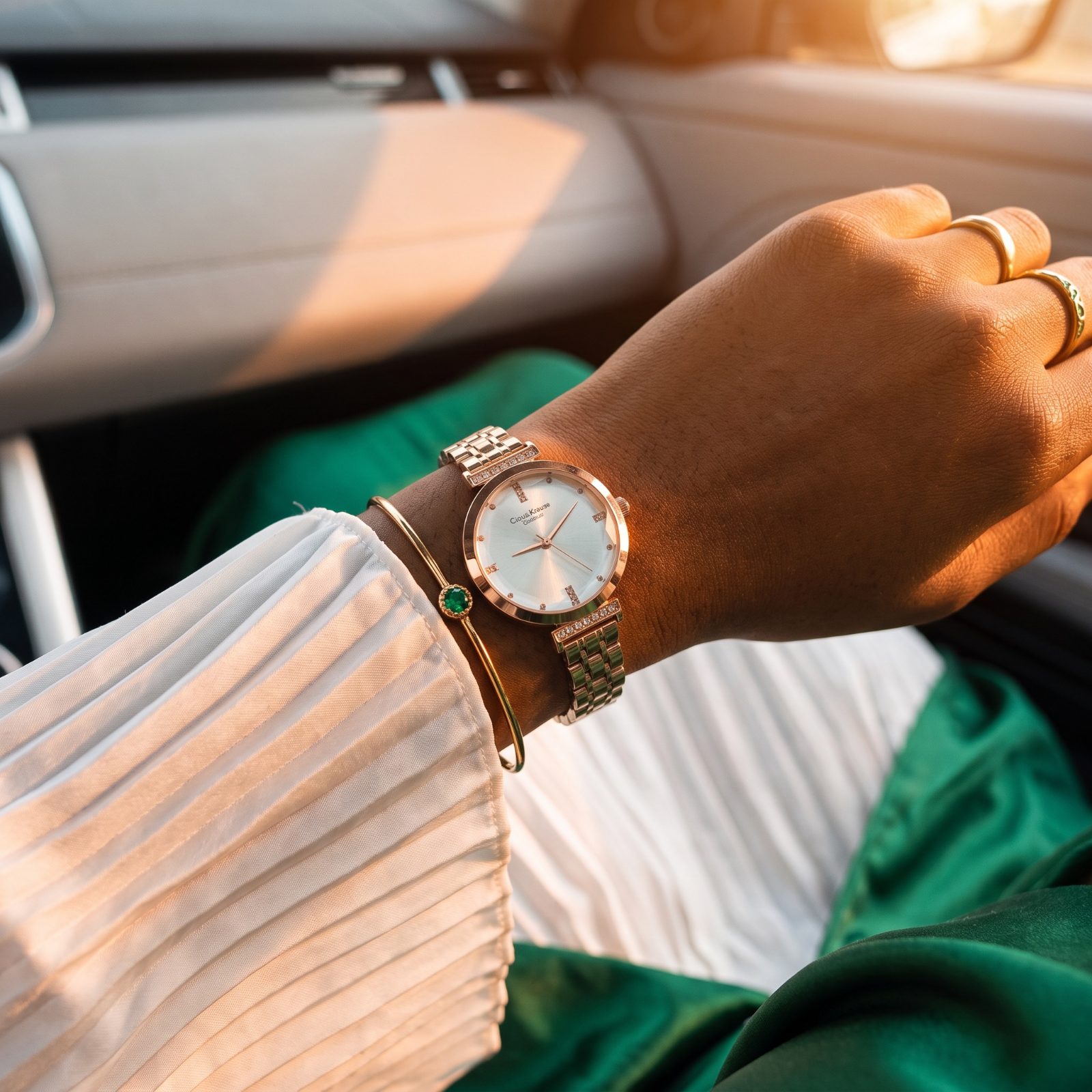 CiousKrause Oladsib Rose Gold Bracelet Watch view 2