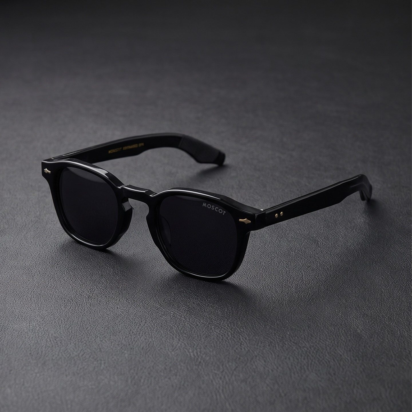 Moscot Black Acetate Sunglasses view 2