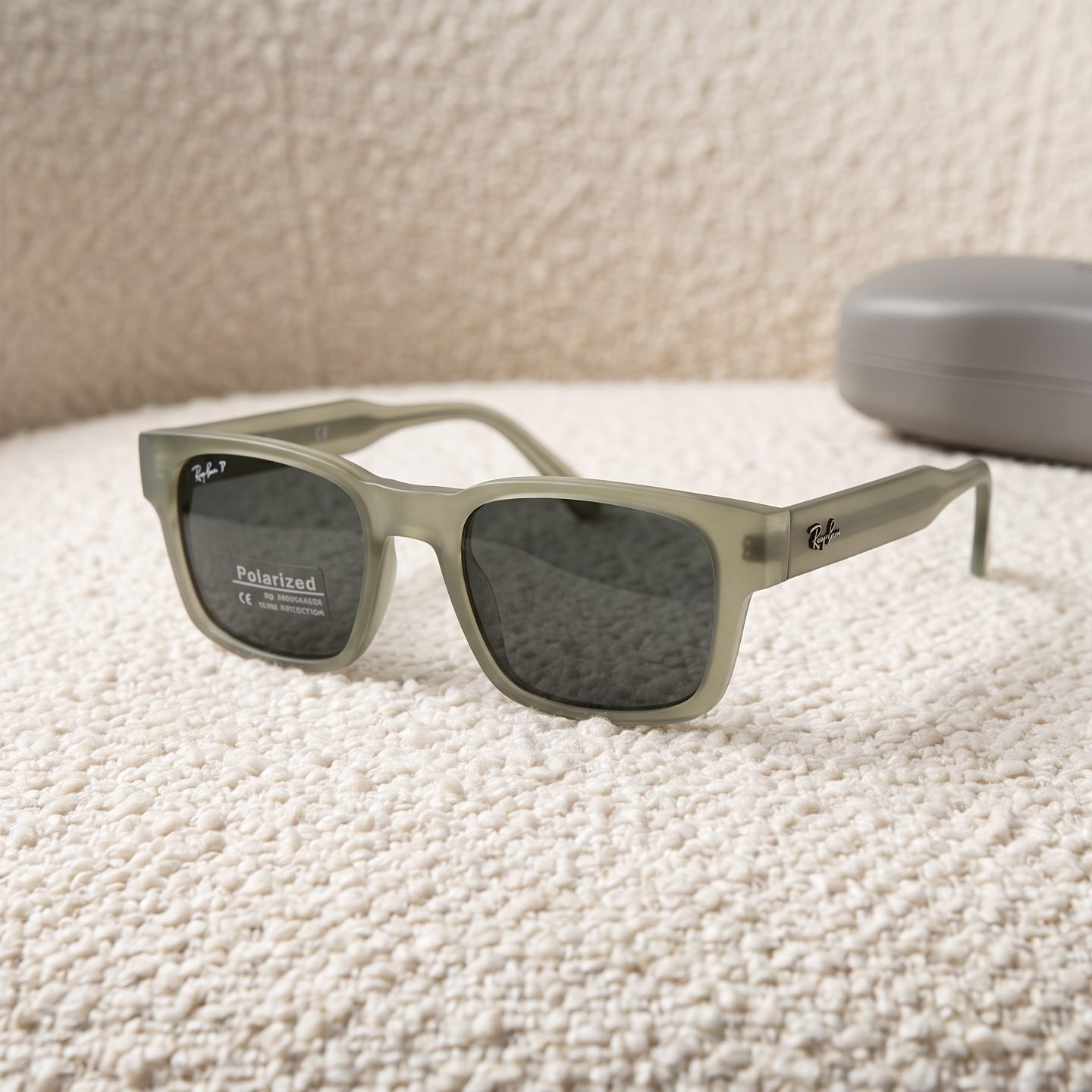 Ray-Ban Polarized Square Sunglasses view 1