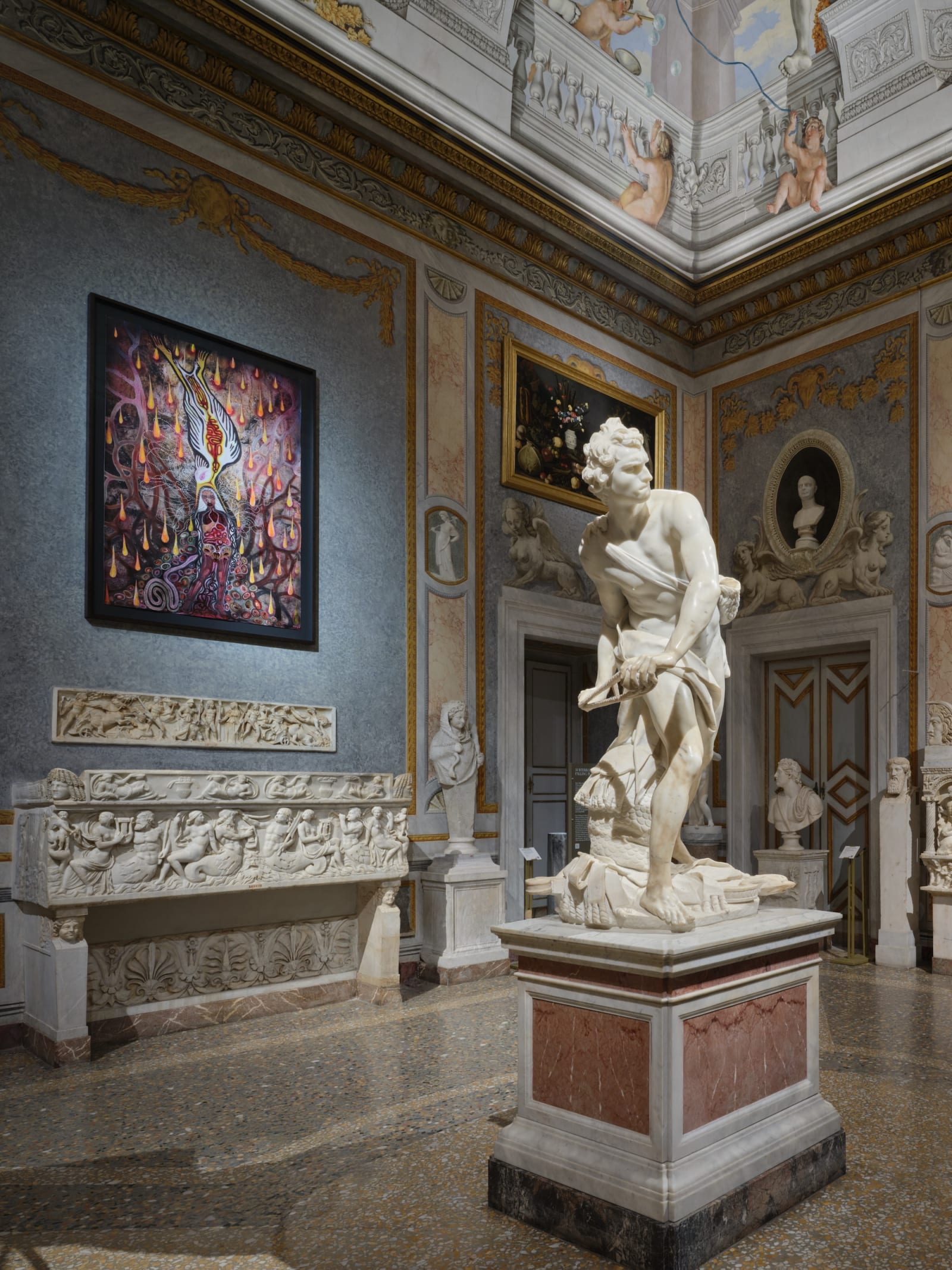 Galleria-Borghese-Wangechi-Mutu-Poemi-della-terra-nera-Installation-view-with-Subterranea-Falling-Flames-Galleria-Borghese-1751566442046