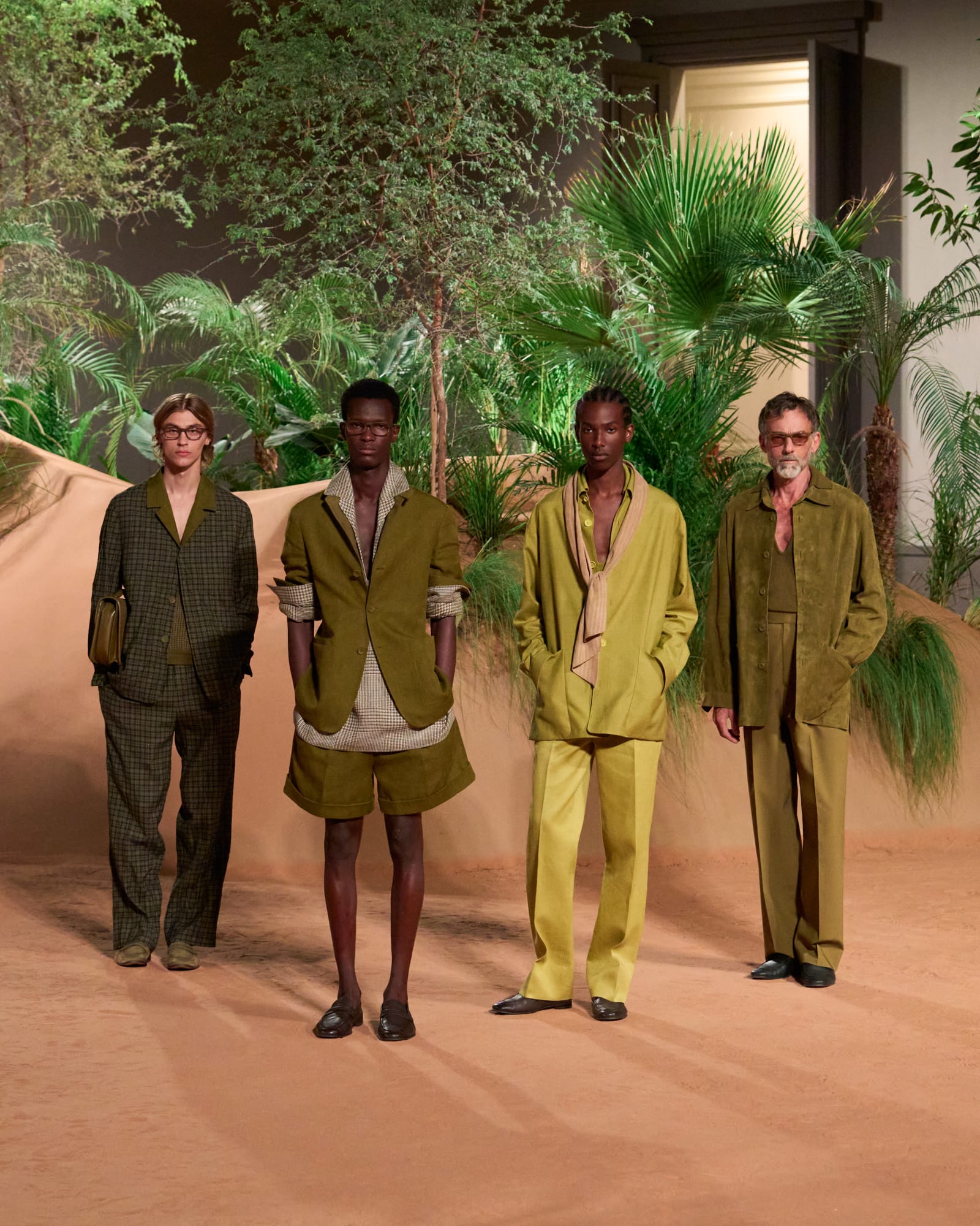 ZEGNA SUMMER 2026 GROUP MODELS