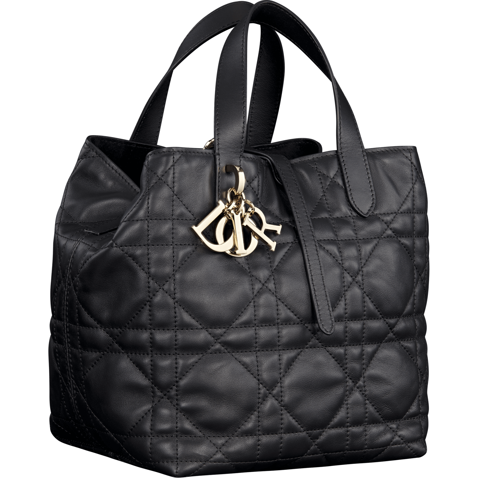 Dior Medium Toujours bag macrocannage black