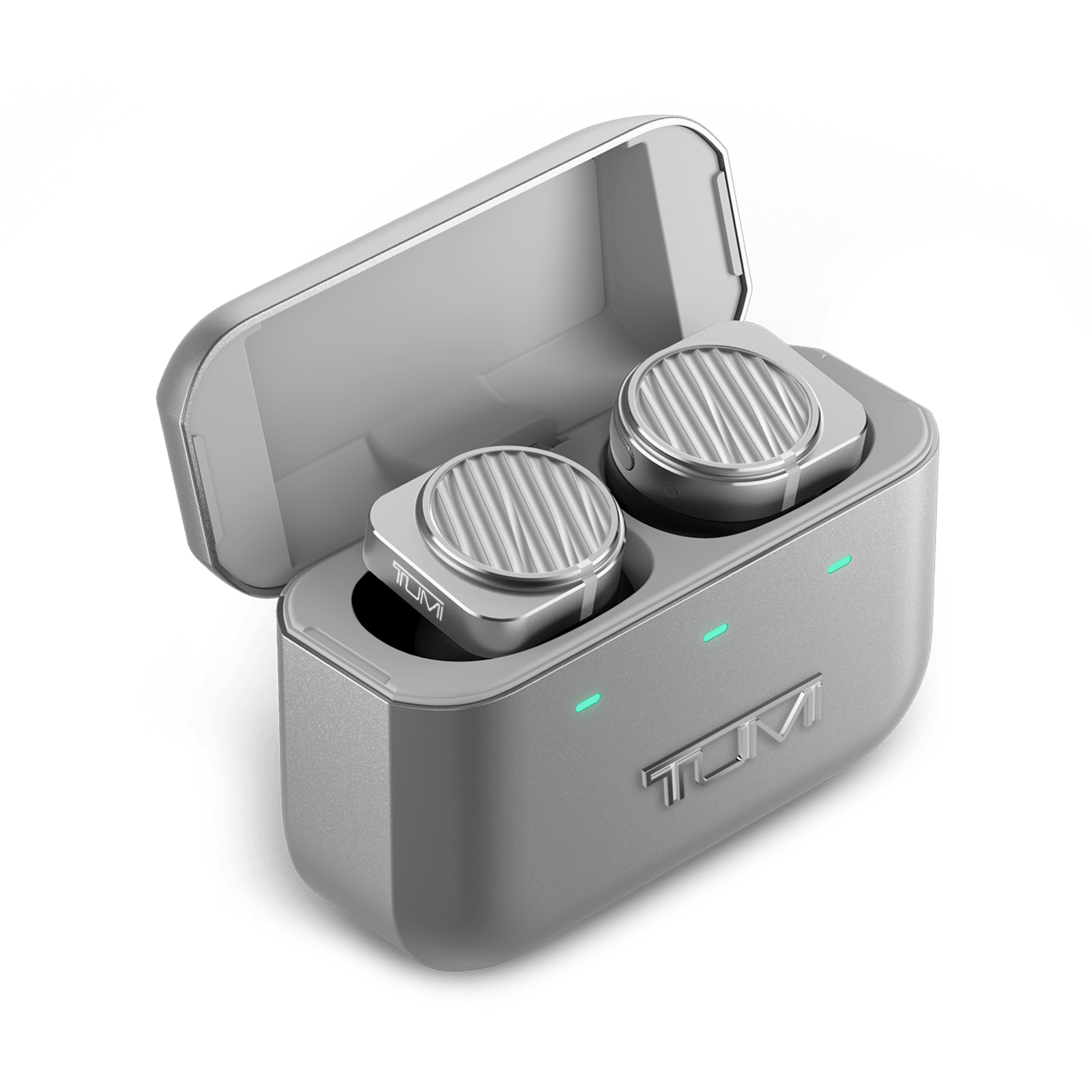 Tumi Mw09 headphones case silver