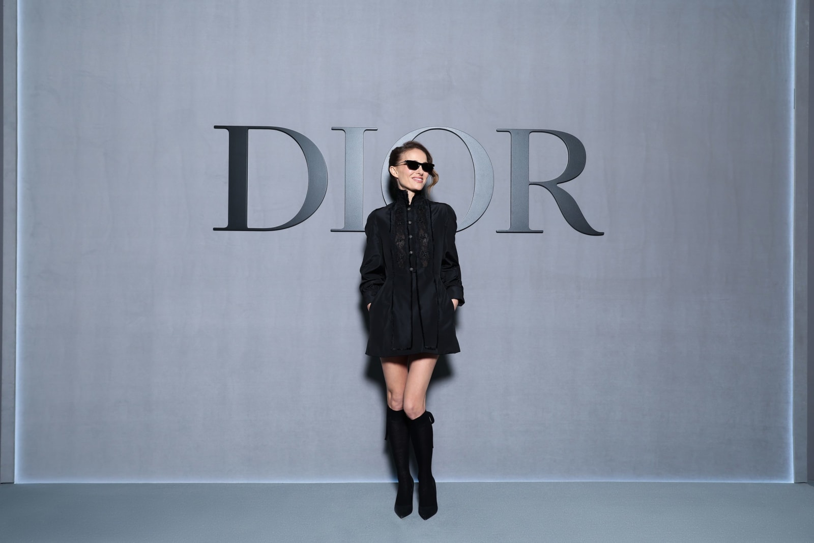 PARIS, FRANCE - MARCH 04: Natalie Portman attends the Christian Dior Womenswear Fall/Winter 2025-2026 show as part of Paris Fashion Week  at  on March 04, 2025 in Paris, France. (Photo by Pascal Le Segretain/Getty Images for Christian Dior)