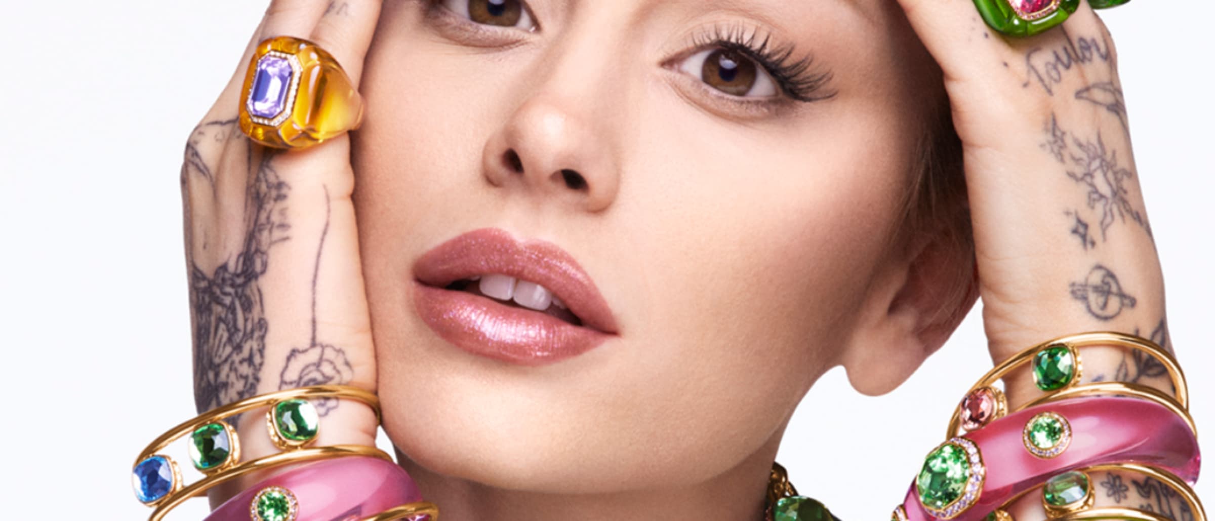 Ariana Grande Stars in the Swarovski Spring 2025 Campaign