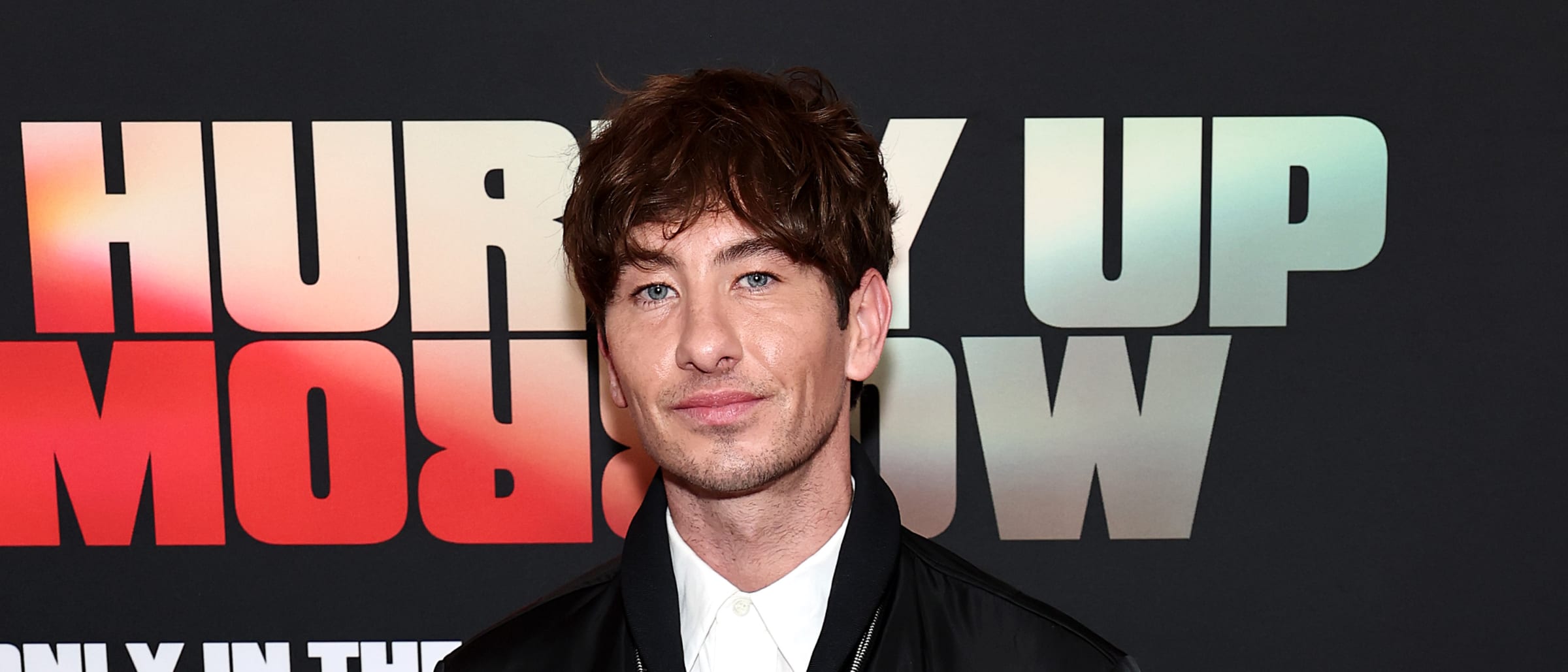Barry Keoghan in McQueen at 'Hurry Up Tomorrow' Premiere