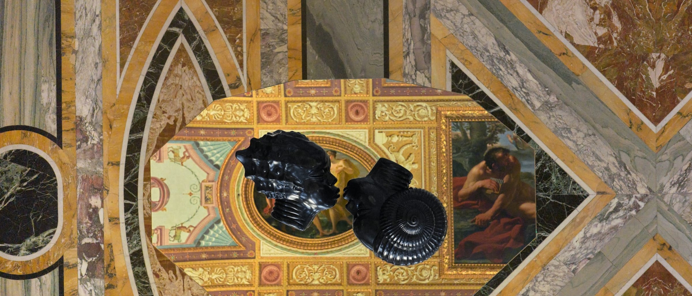 Wangechi Mutu and FENDI Debut Historic 'Black Soil Poems' at Galleria Borghese in Rome