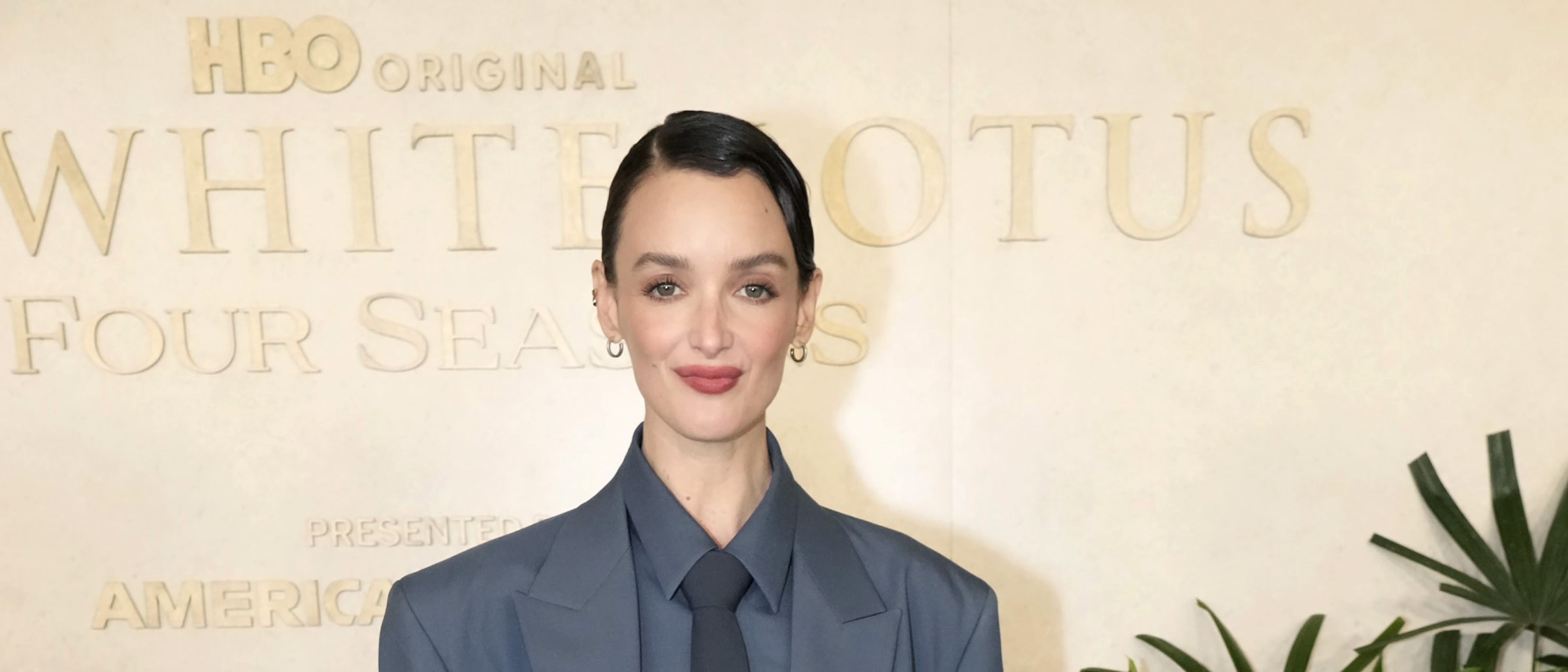 'The White Lotus' Season 3 Finale Event: Charlotte Le Bon and Sam Nivola Arrive in Gucci