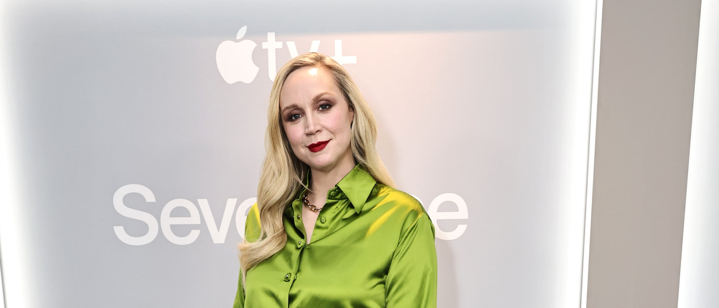 Gwendoline Christie Channels Character at Apple TV+’s Immersive Severance Event