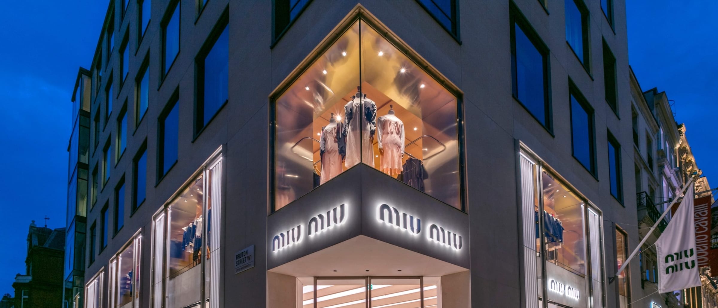 Miu Miu Reopens its London Flagship Store on Bond Street