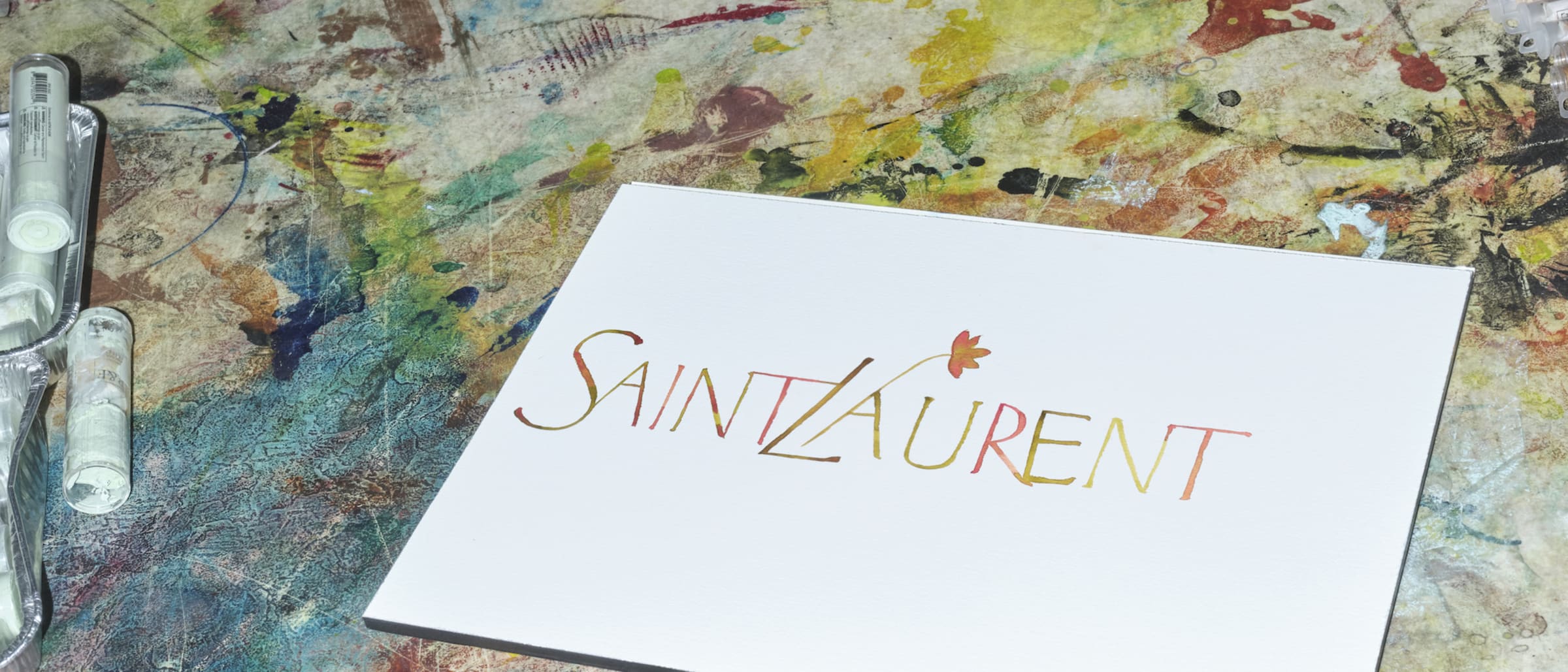 Saint Laurent Summer 2025: A Poetic Brushstroke