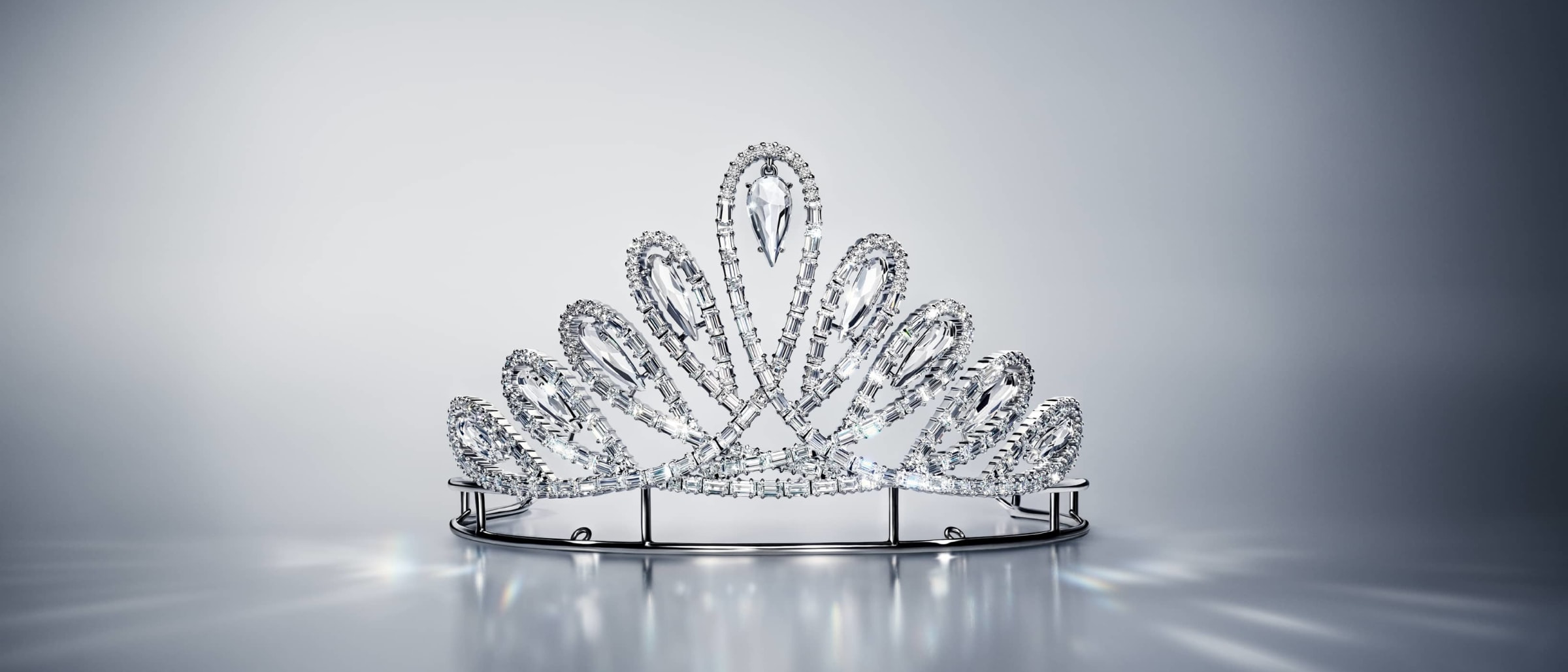 Swarovski Illuminates Vienna Opera Ball with Stunning Swan-Inspired Tiara