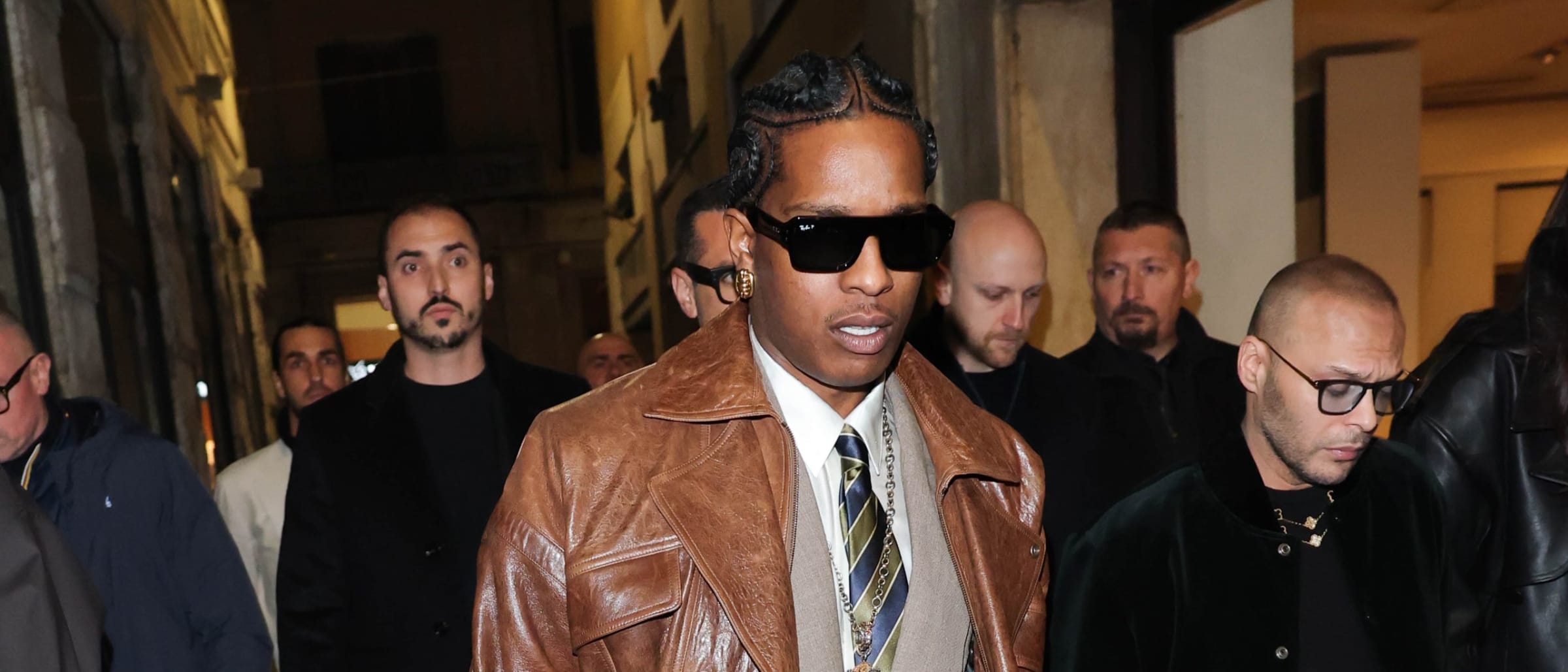 A$AP Rocky Celebrates Ray-Ban Creative Directorship in Milan