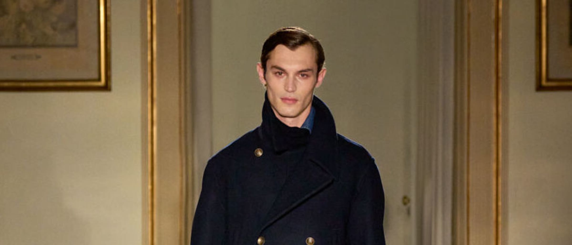 dunhill AW25 Brings Eccentric English Tailoring to Milan’s Historic Halls