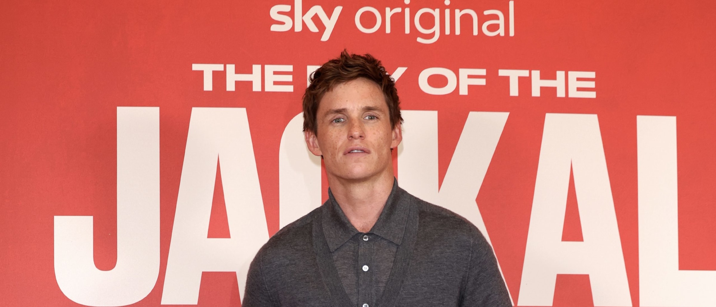 Eddie Redmayne Dapper in dunhill at ‘The Day of the Jackal’ in Rome