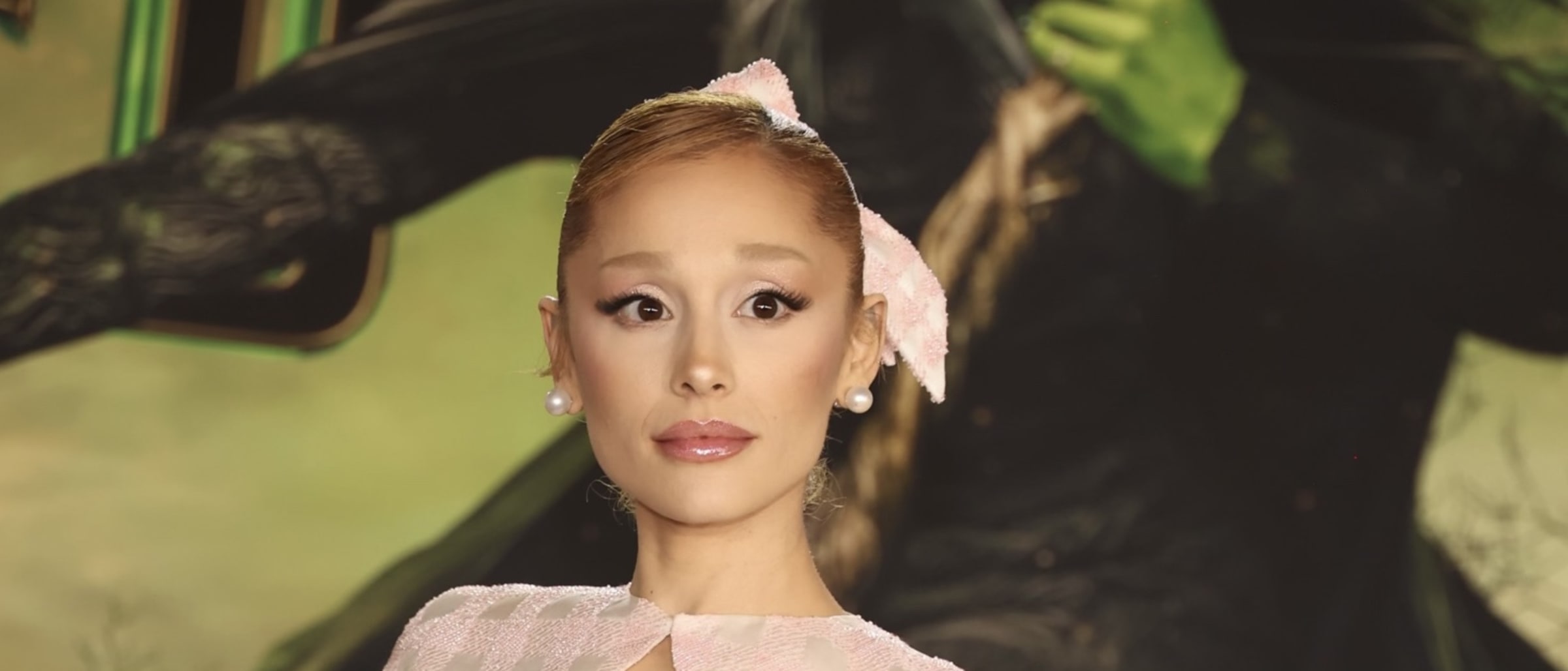 Ariana Grande Channels Glinda in Custom Thom Browne for ‘Wicked’ Premiere