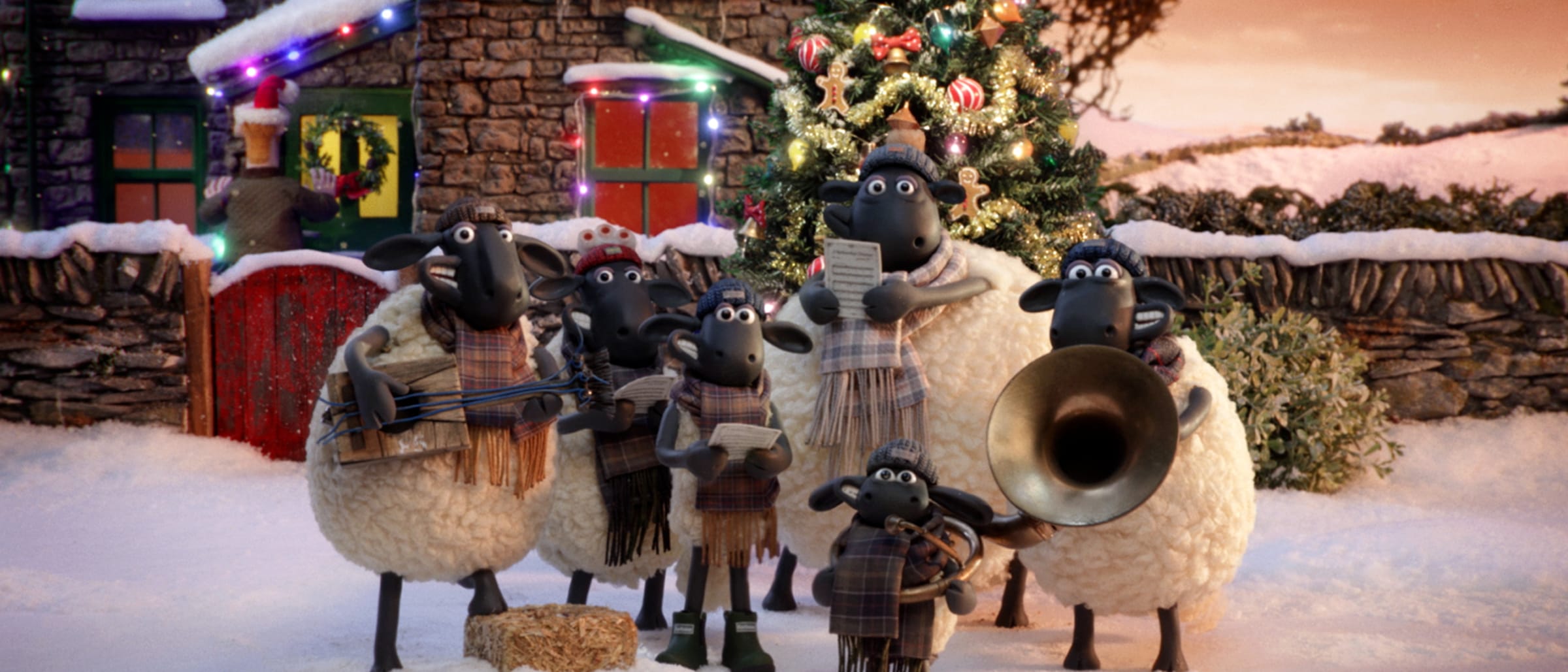 Barbour and Shaun the Sheep Celebrate the Gift of Warmth in 2024 Christmas Campaign