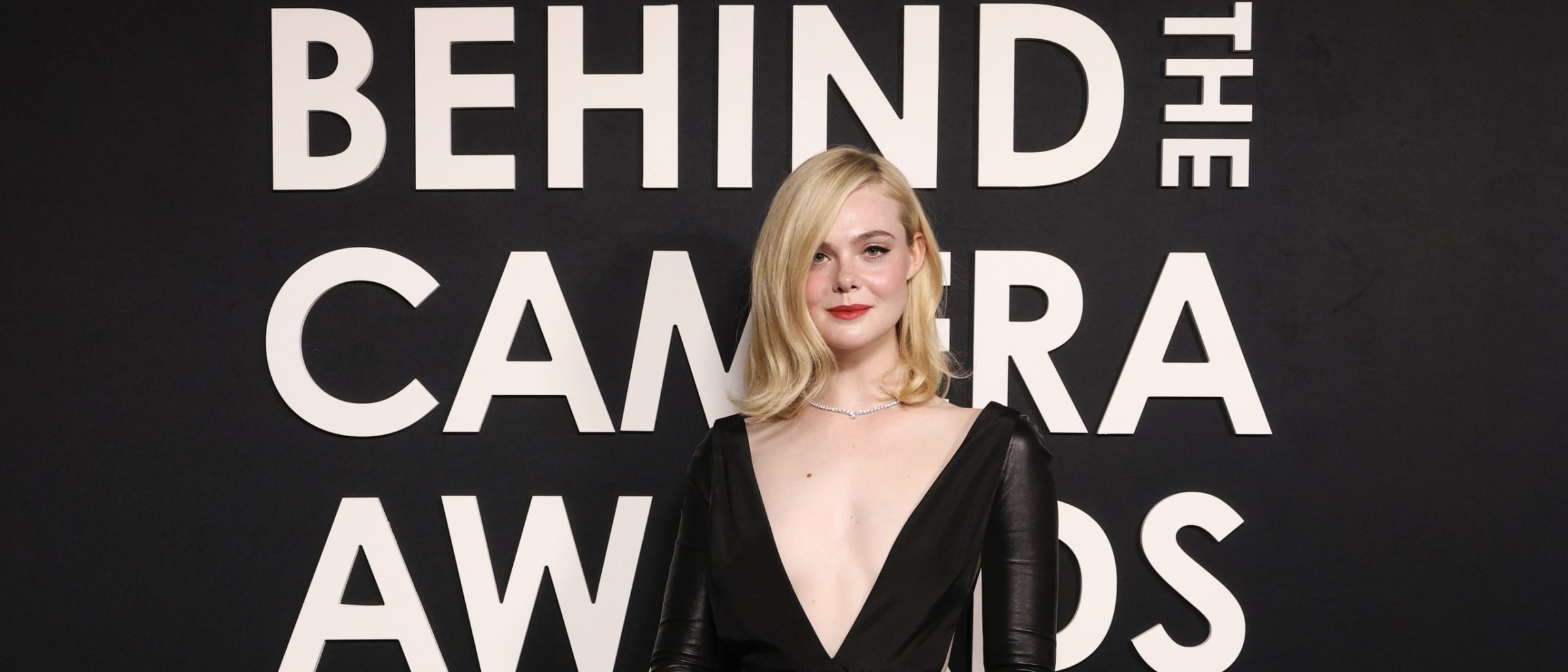 Elle Fanning Brings Timeless Elegance to the Hamilton Behind the Camera Awards in Dior